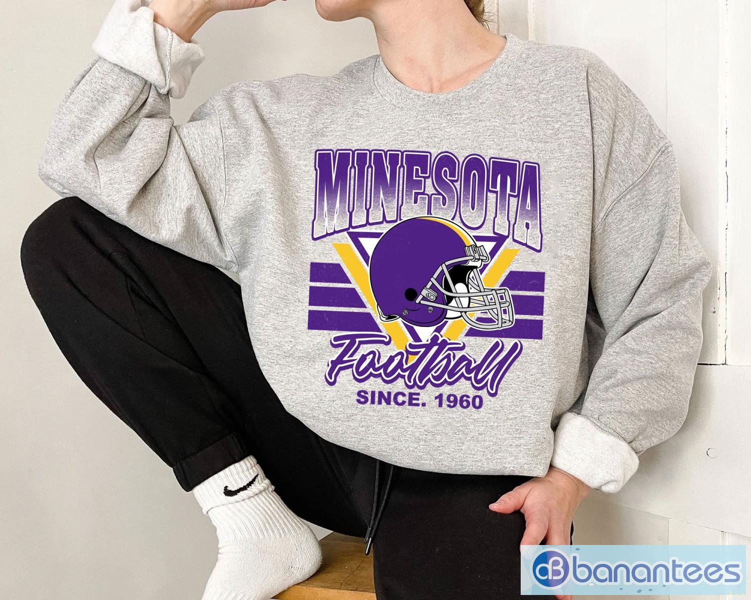 Minnesota Football 1960 Vintage Vikings T Shirt Gifts for Vikings