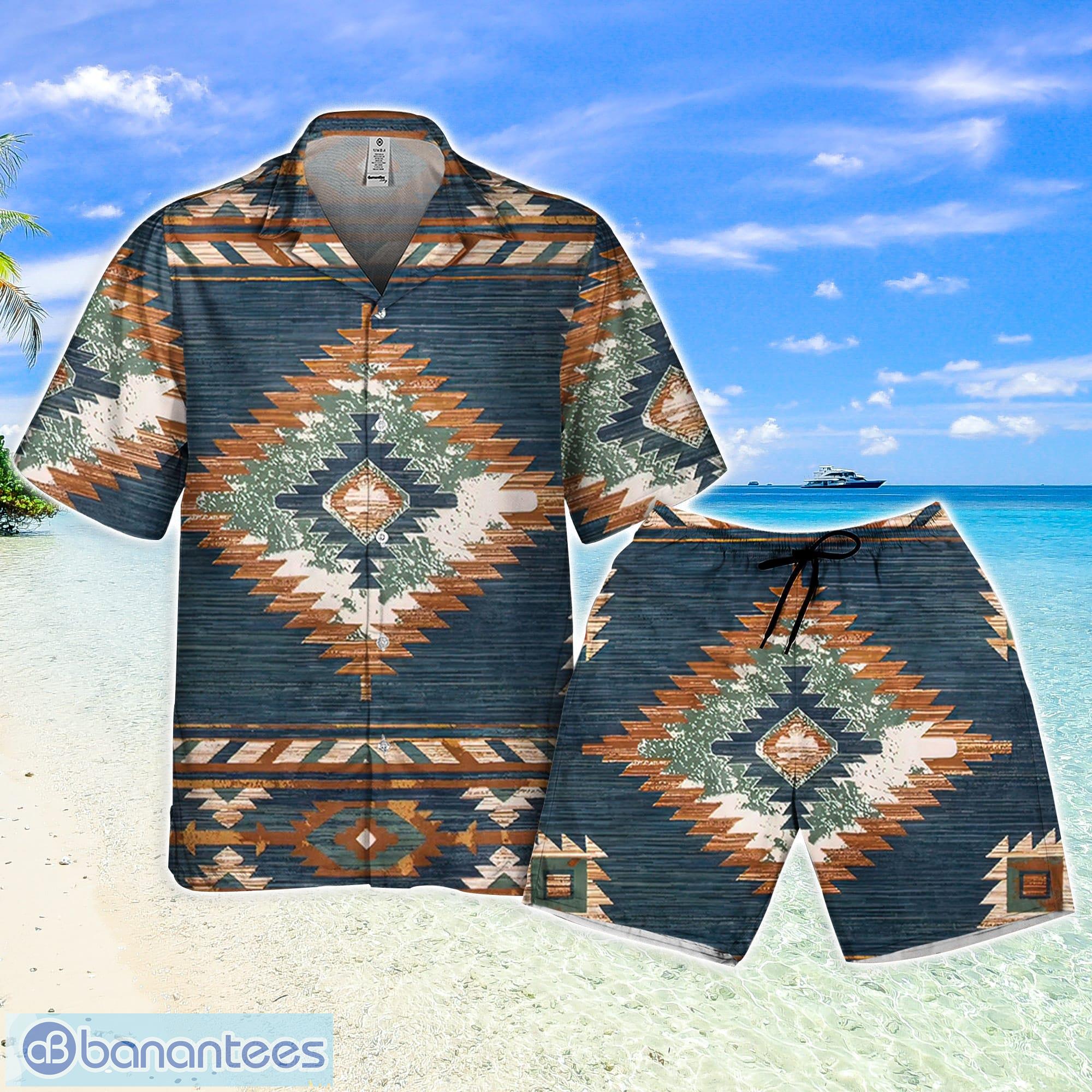 Native American Traditional Style Aloha Hawaiian Shirt And Shorts  Traditional Style shirt - Banantees