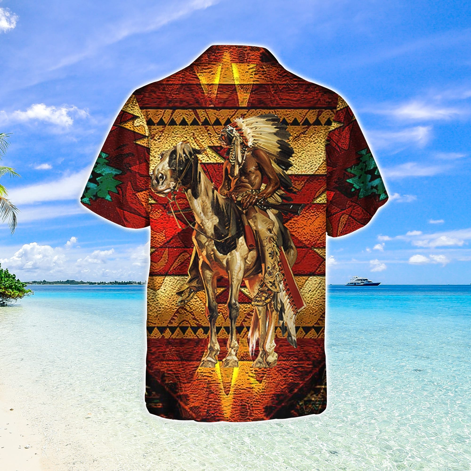 Native American Indian Shirts Native American Girl Combo Hawaiian Shirt And  Shorts - Banantees