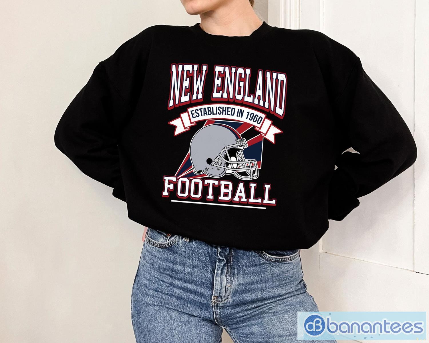 New England Football Team T-Shirt Sweatshirt Hoodie, New England Football  AFC Fan Shirt, NFL Shirt - Banantees