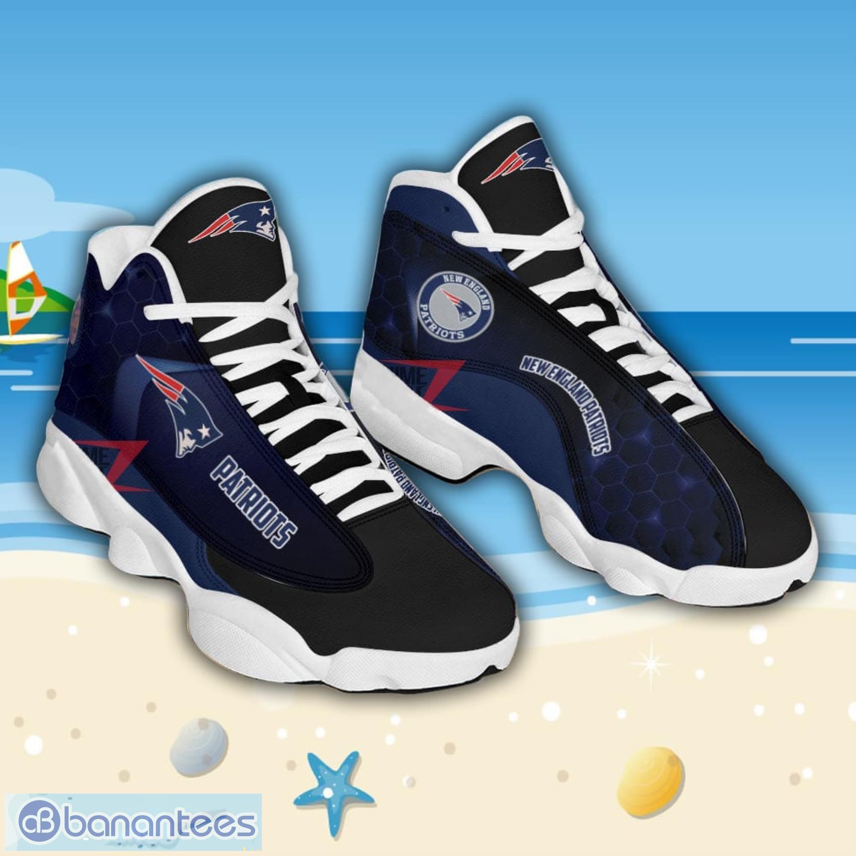 New England Patriots Christmas Pattern Style Sneaker Air Jordan