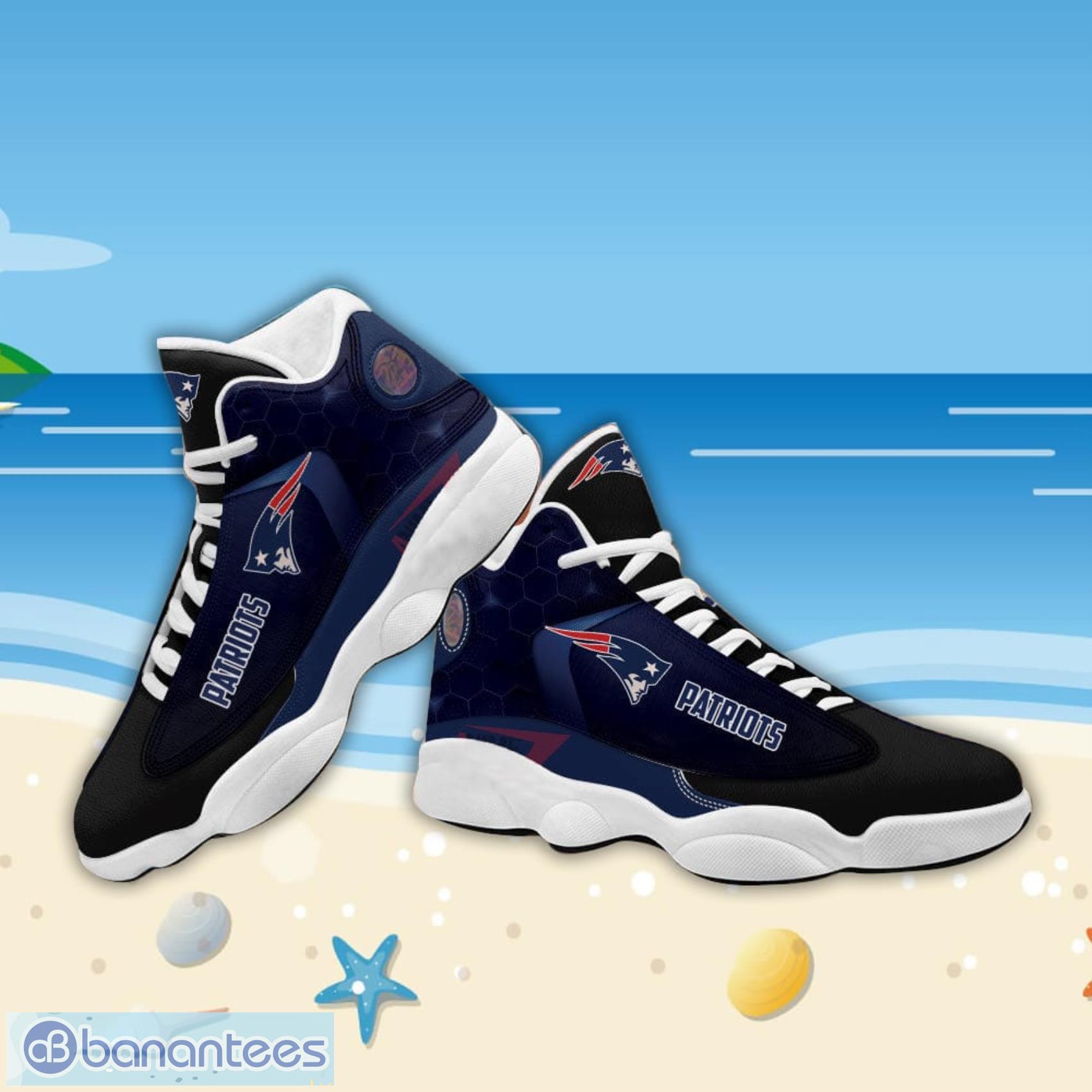 New England Patriots Christmas Pattern Style Sneaker Air Jordan