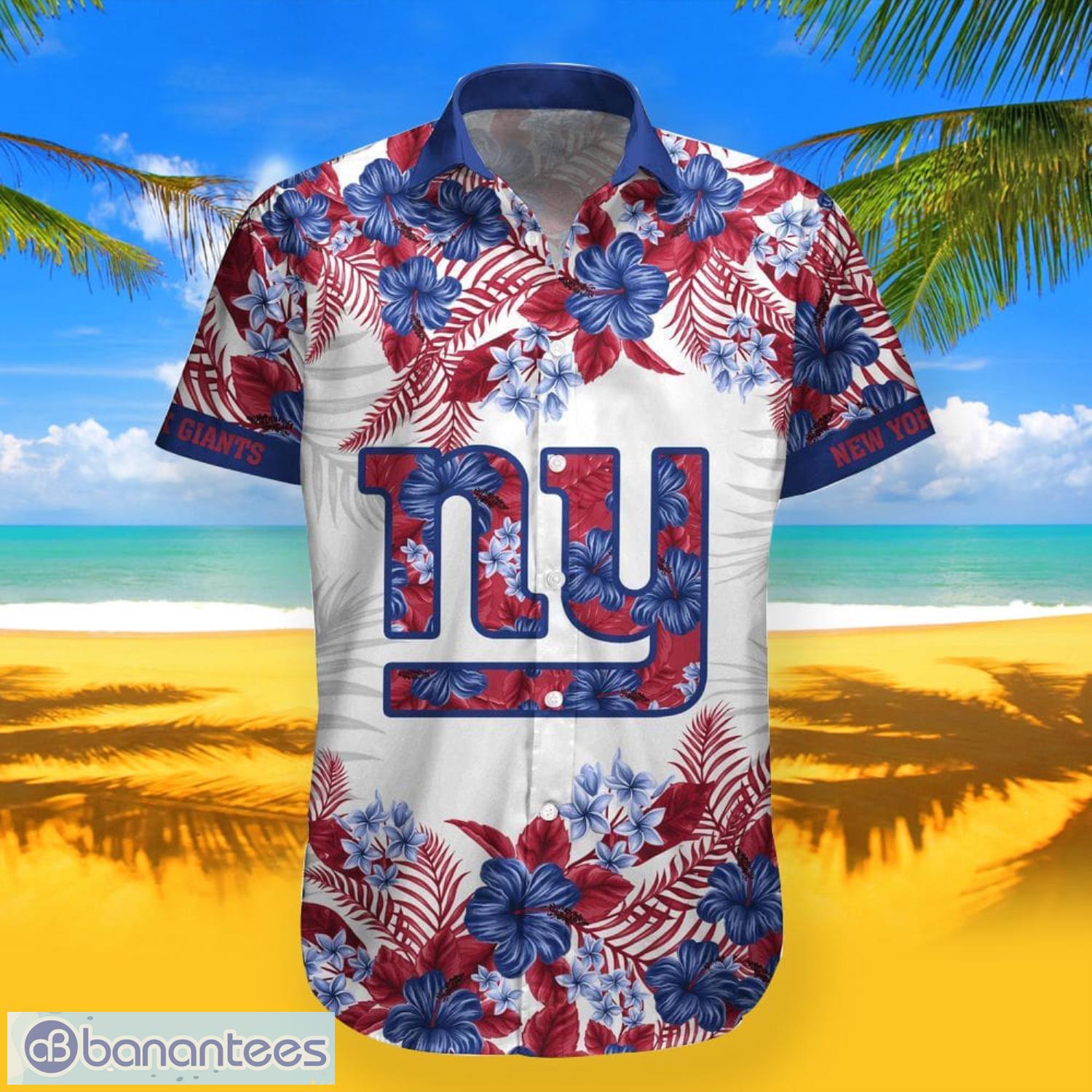 New York Giants NFL Design 2 Beach Hawaiian Shirt Men And Women For Fans  Gift - Banantees