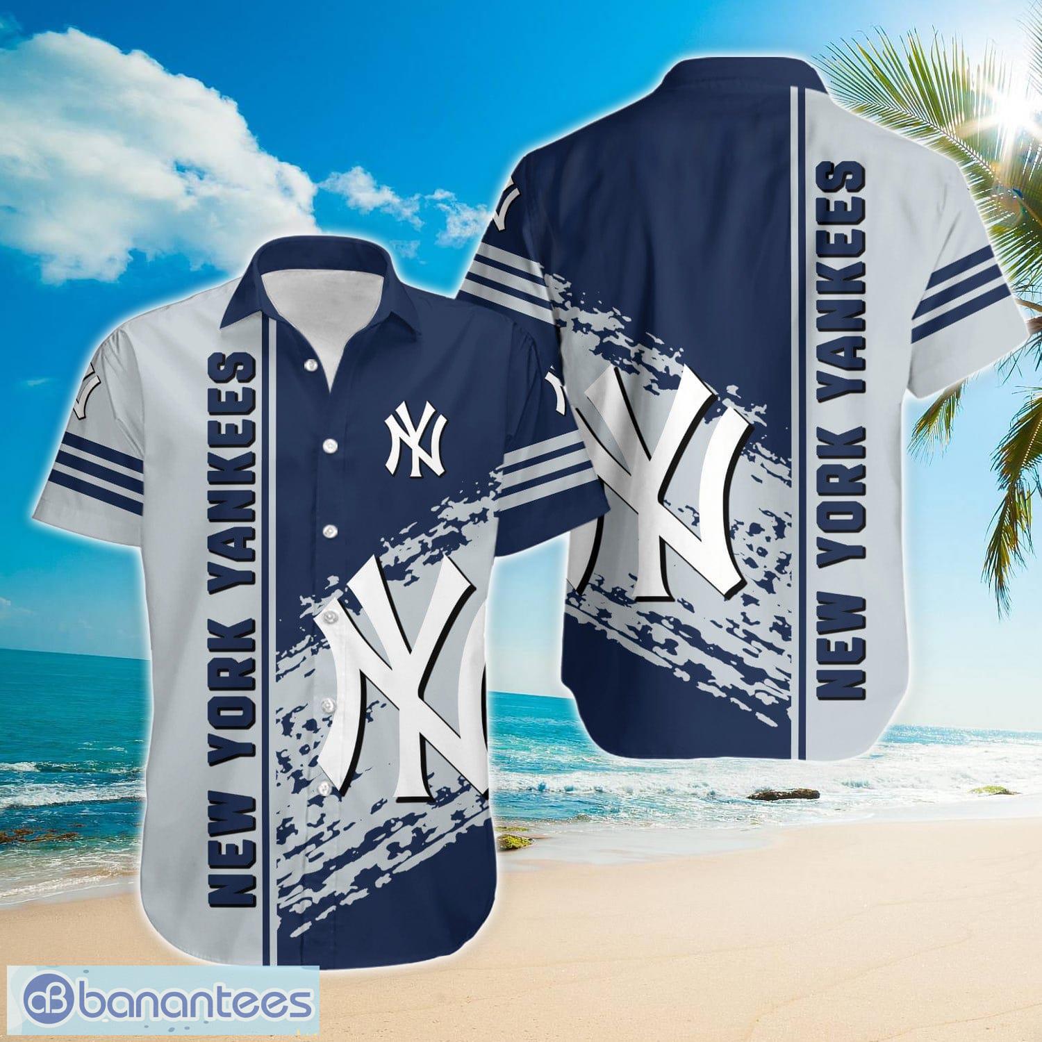 New York Yankees Hawaiian Shirt For Fans - Banantees