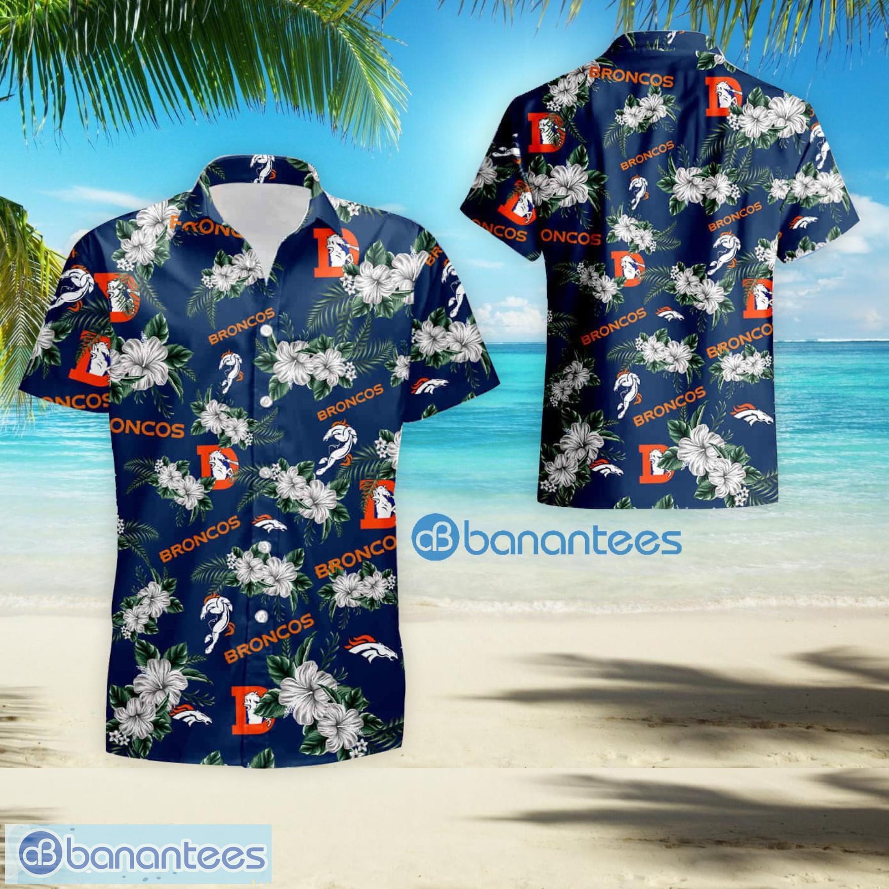 Denver Broncos Nfl Hawaiian Shirt And Shorts Best Gift For Summer Vacation  - Banantees