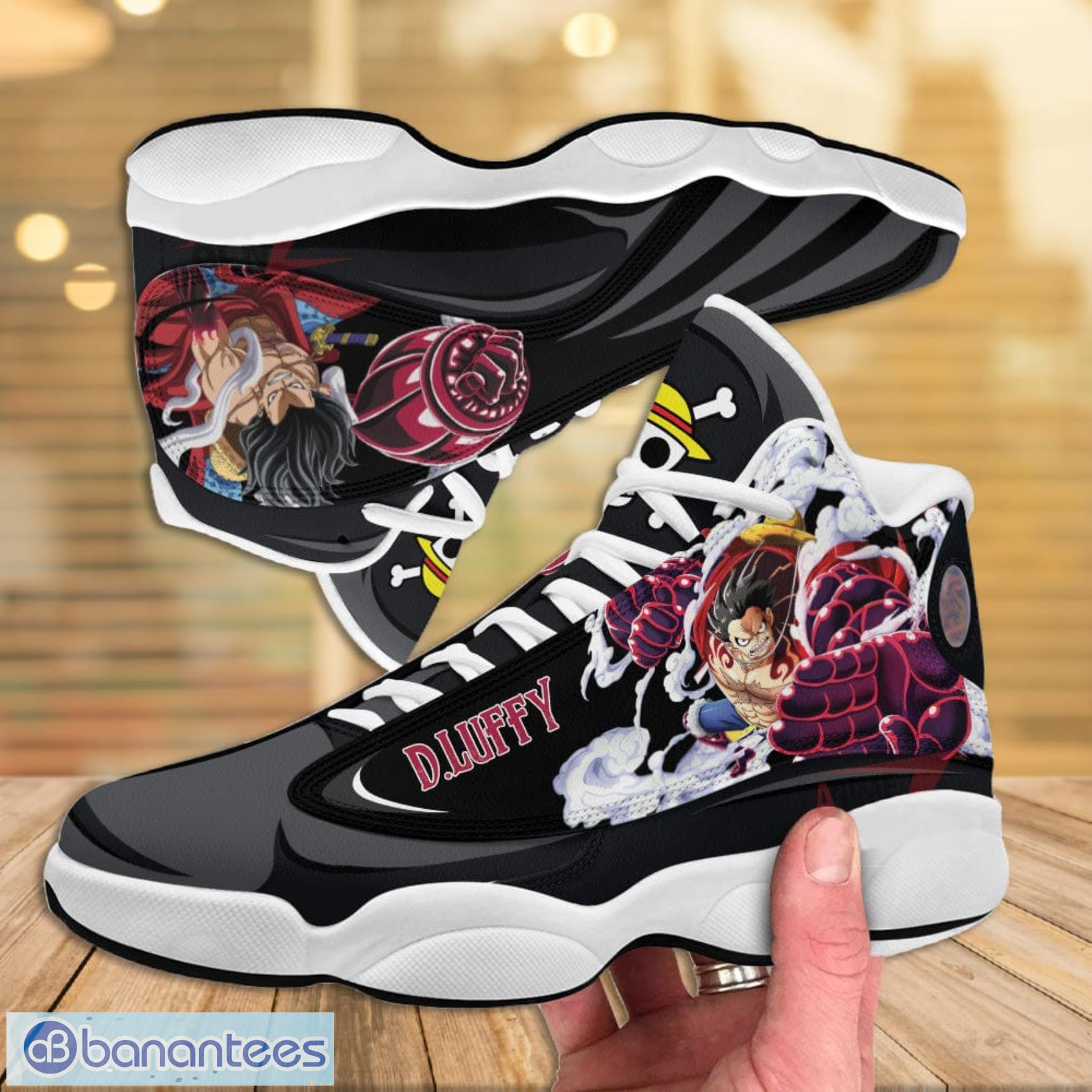 One Piece Luffy Gear 5 AStar High Sneakers Embody the Power of the Pirate  King  Ayuko