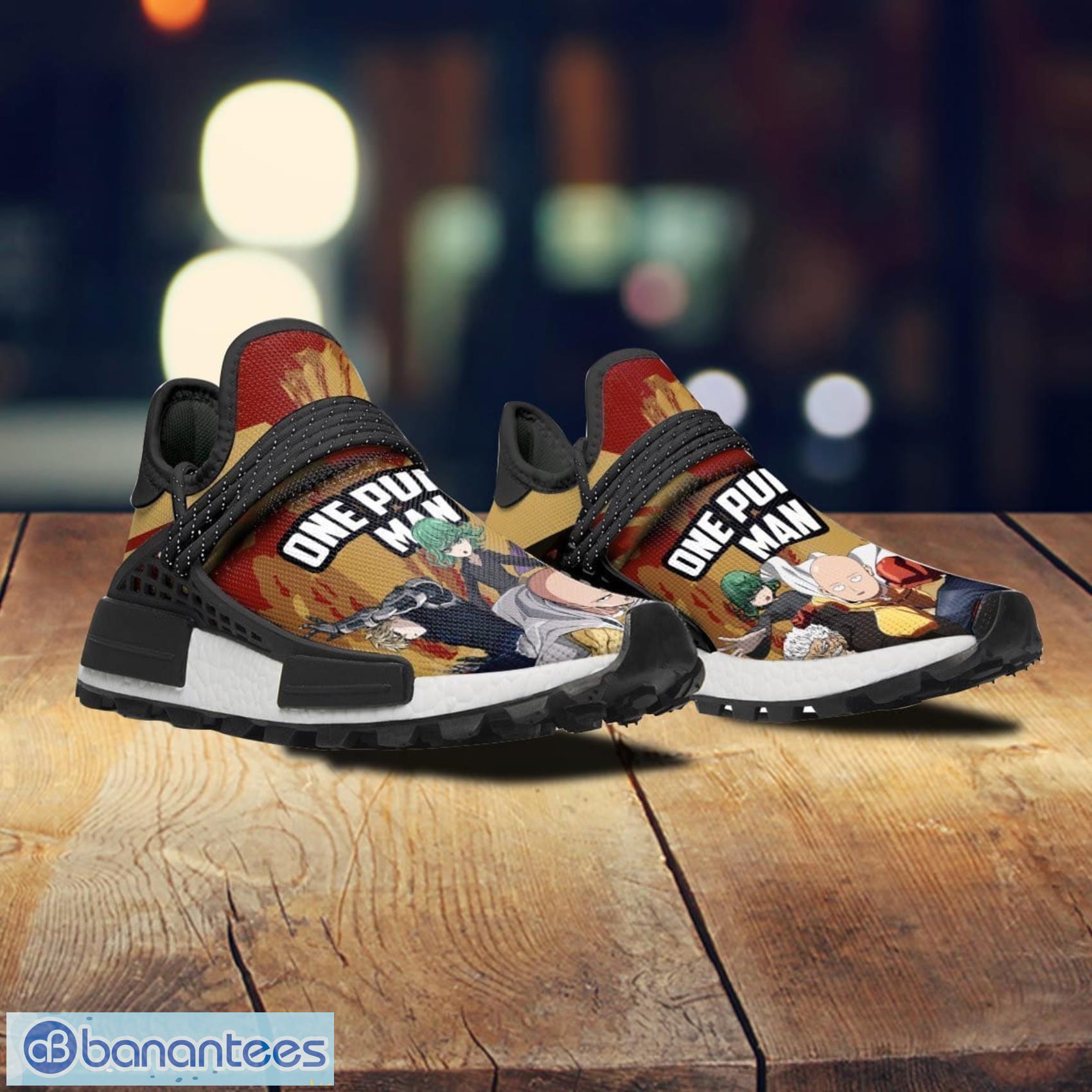 one punch man shoes characters anime all over print nmd human shoes for men and women 2 image One Punch Man Shoes Characters Anime All Over Print NMD Human Shoes For Men And Women Product Photo 3
