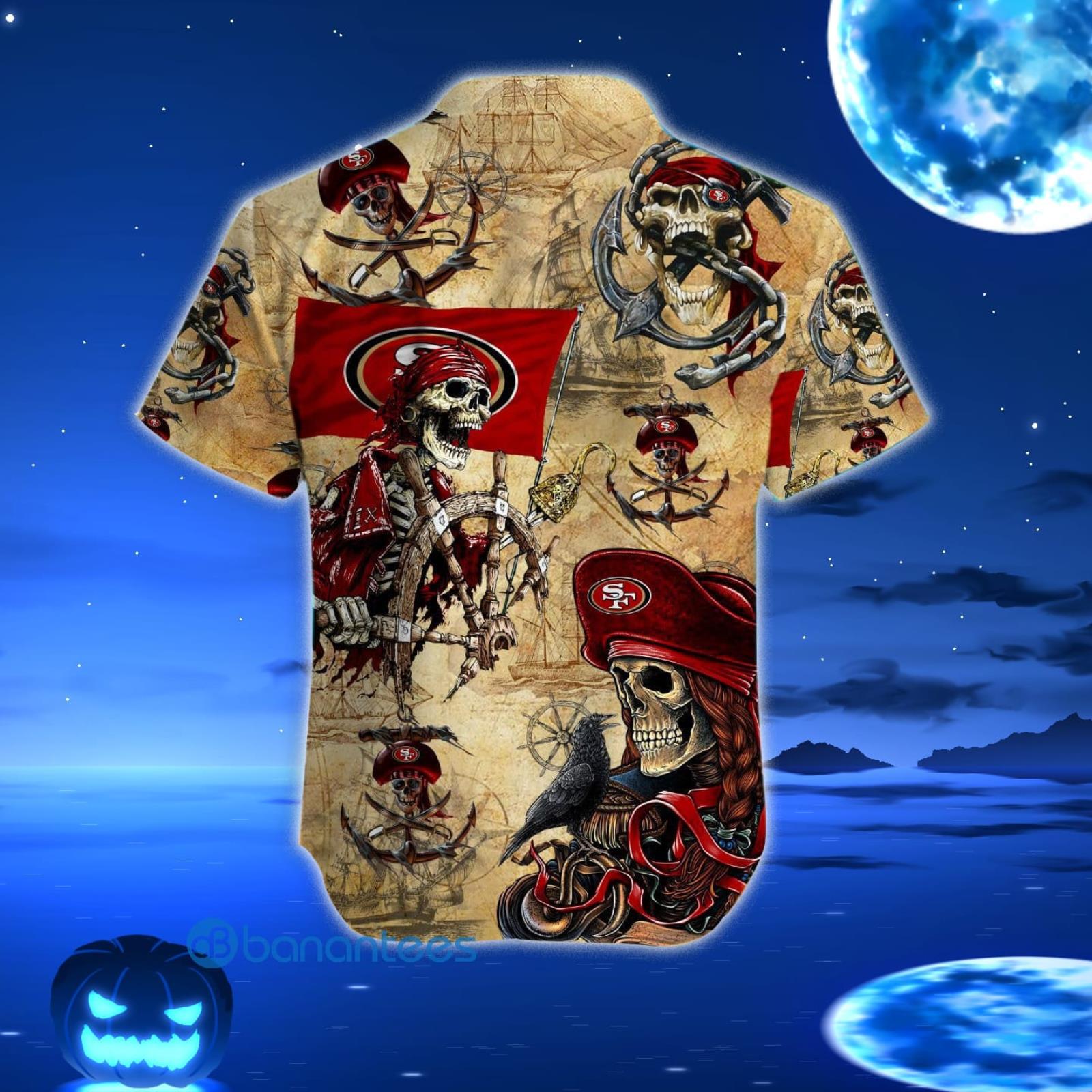 San Francisco 49ers Summer Hawaiian Shirt And Shorts - Banantees