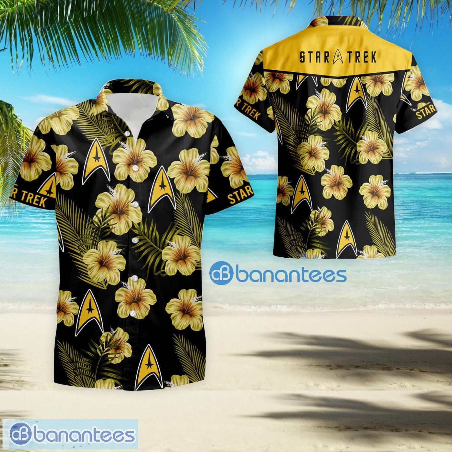 Kansas City Chiefs Hawaiian Shirt Yellow Hibiscus Flower Best Beach Gift -  Shibtee Clothing