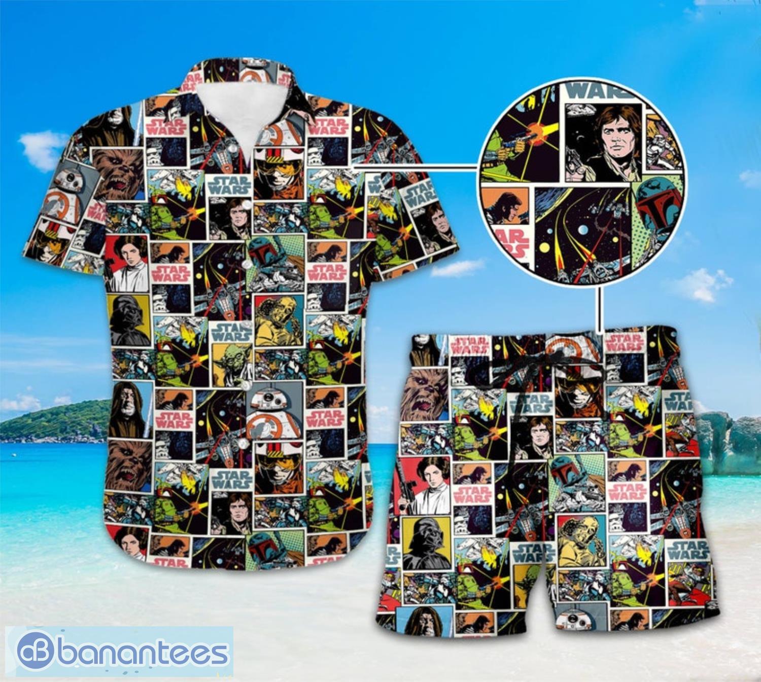 Stormtrooper Surfing Star Wars Hawaiian Shirt Summer Gift - Banantees