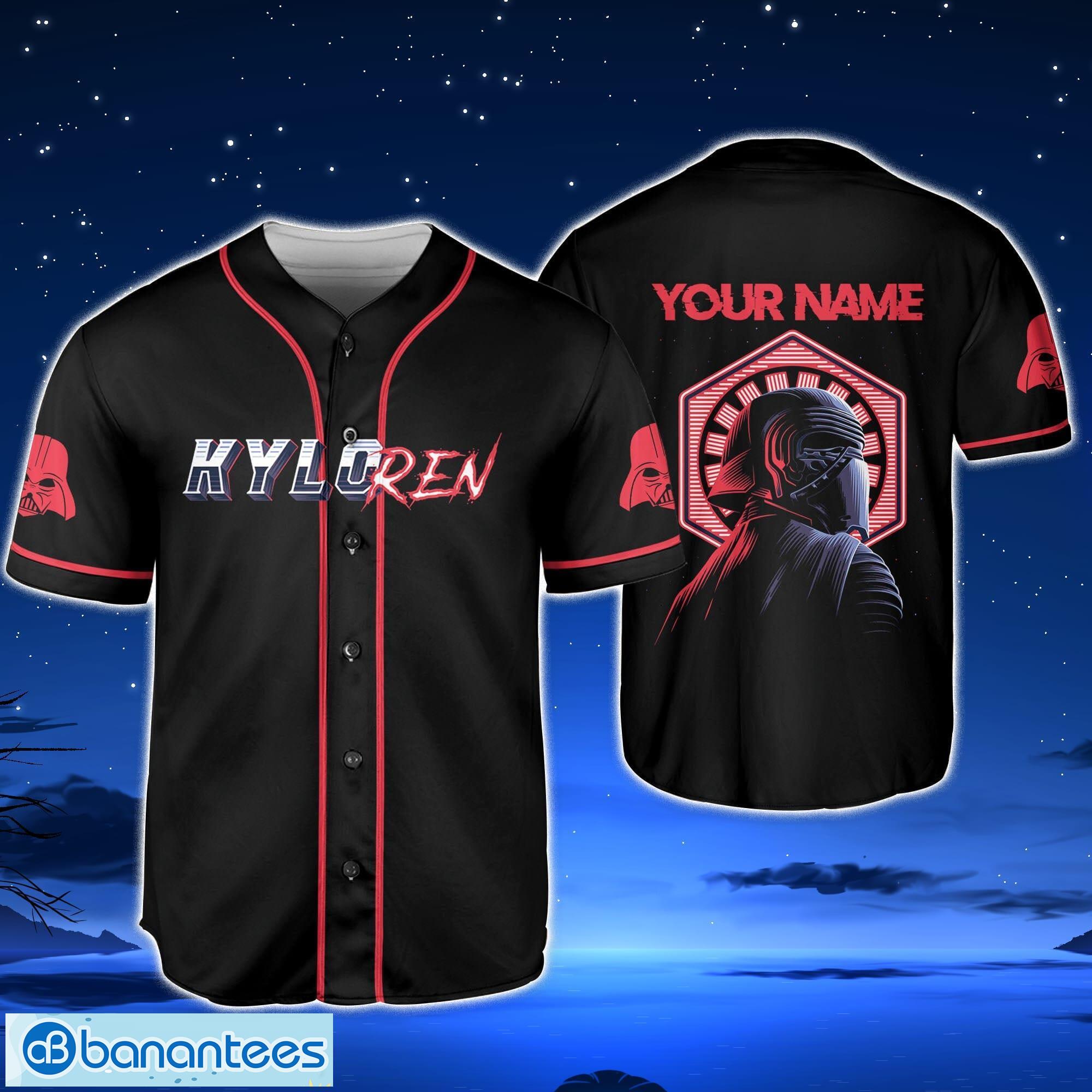 Starwar KylorRen Custom Name Baseball Jersey Disney Men And Women