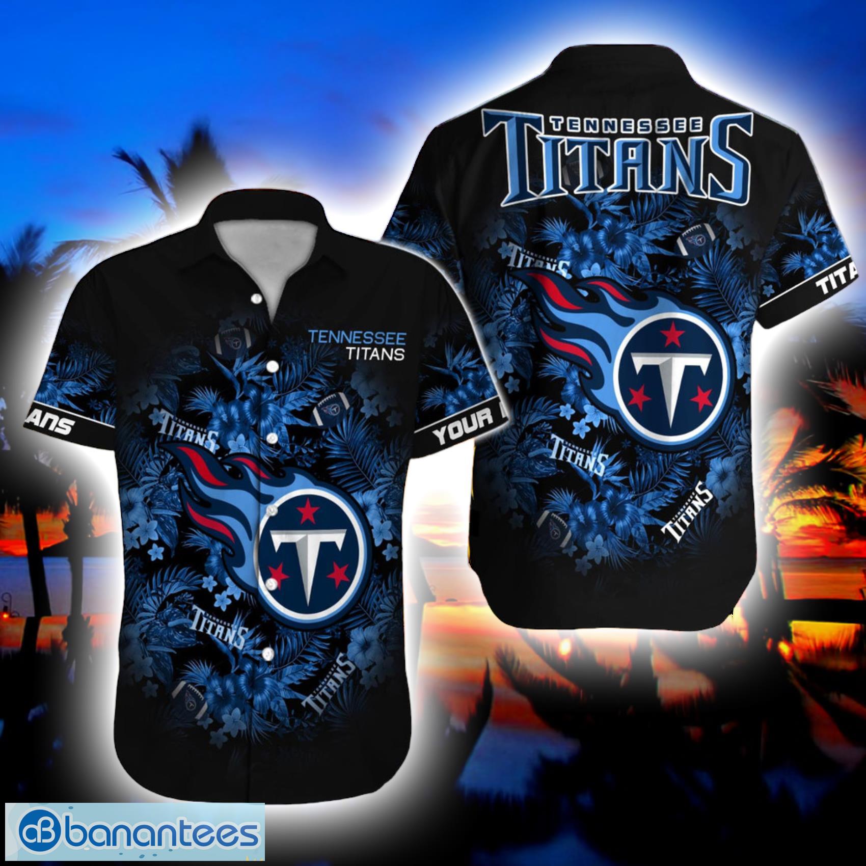 Tennessee Titans Custom Name NFL Hawaiian Shirt And Shorts Gift For Men And  Women Fans - Banantees