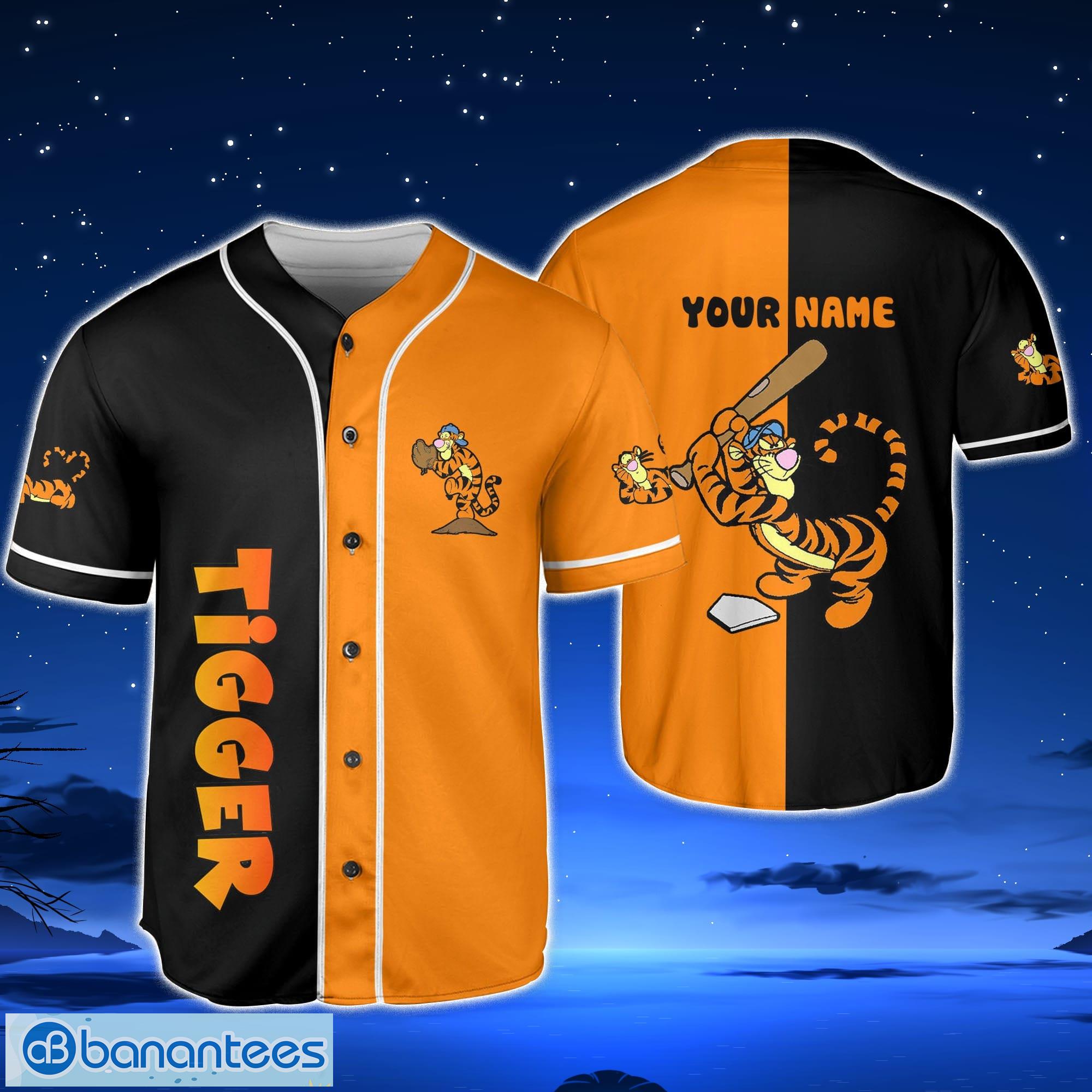 Custom Black Orange Baseball Jersey