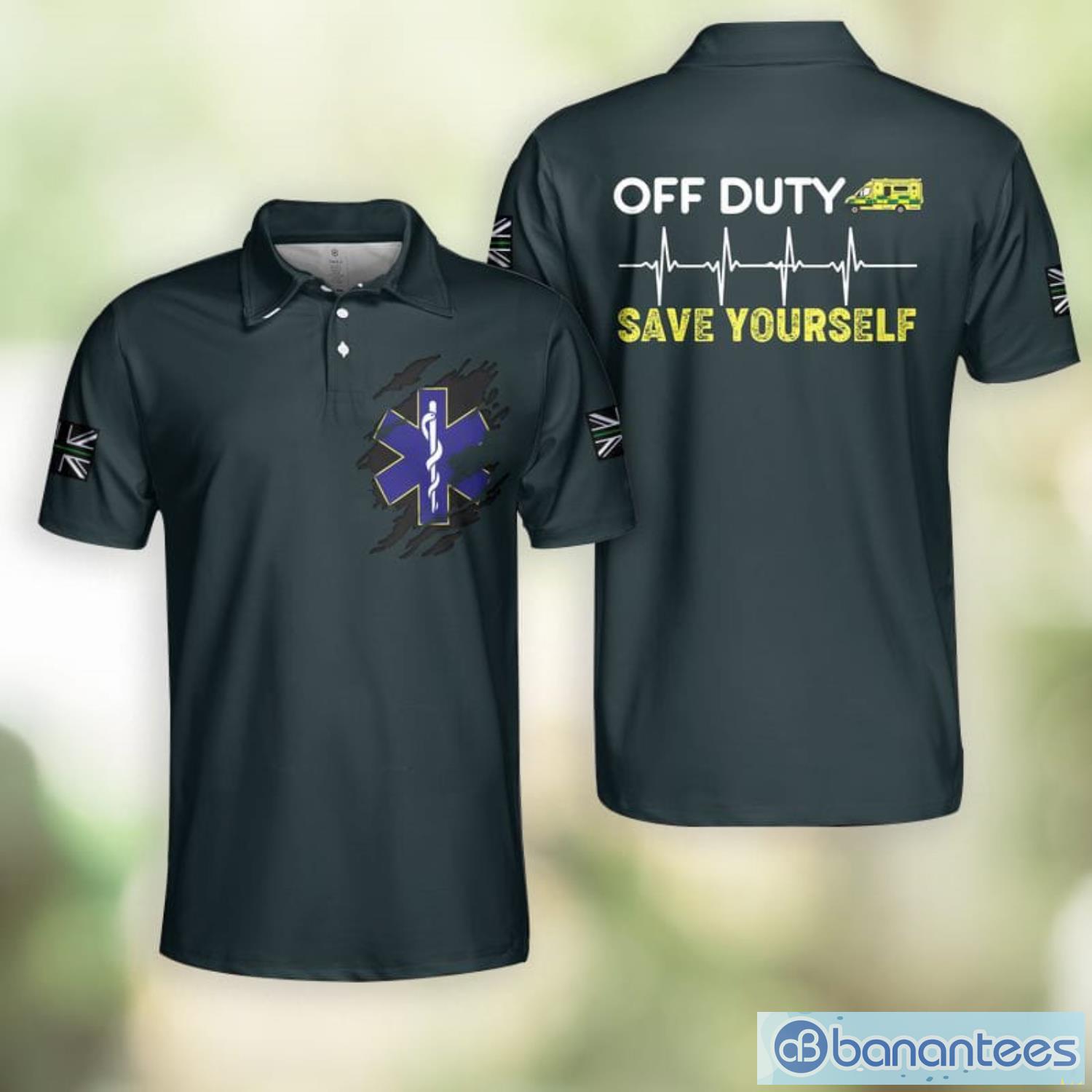 UK EMT Paramedic Polo Shirt For Sport Fans Banantees