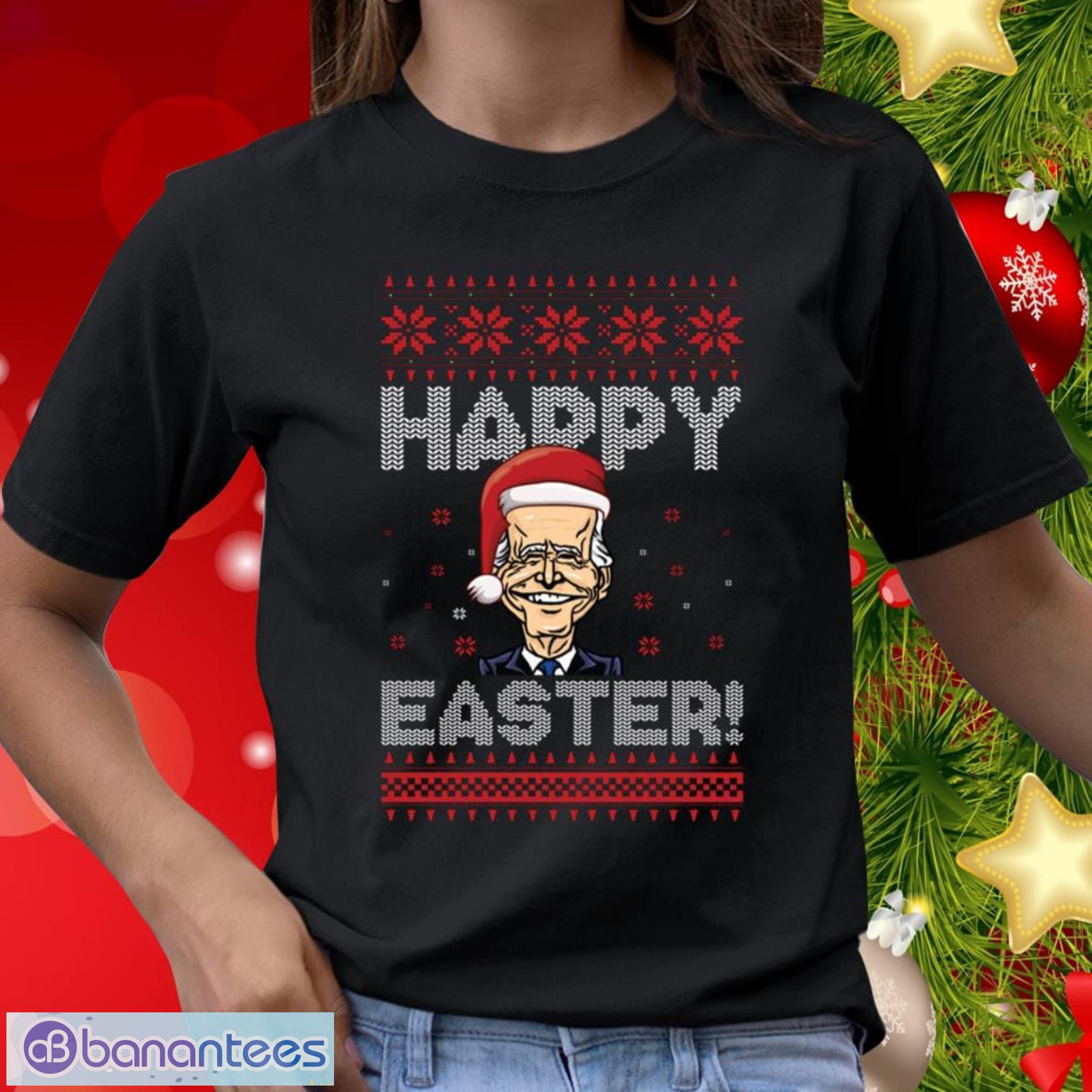 Anti Biden Cool Happy Easter Tee Funny Joe Biden Easter Christmas Shirt Gift For Holiday - Anti Biden Cool Happy Easter Tee Funny Joe Biden Easter Christmas Shirt_2
