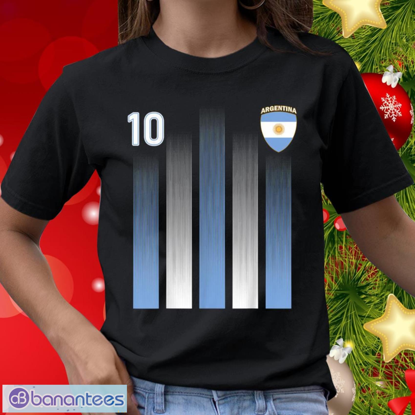 Argentinaian Jersey Argentina Soccer Jersey 10 Football Fan Shirt Gift For Sport Teams Fans - Argentinaian Jersey Argentina Soccer Jersey 10 Football Fan Shirt_2