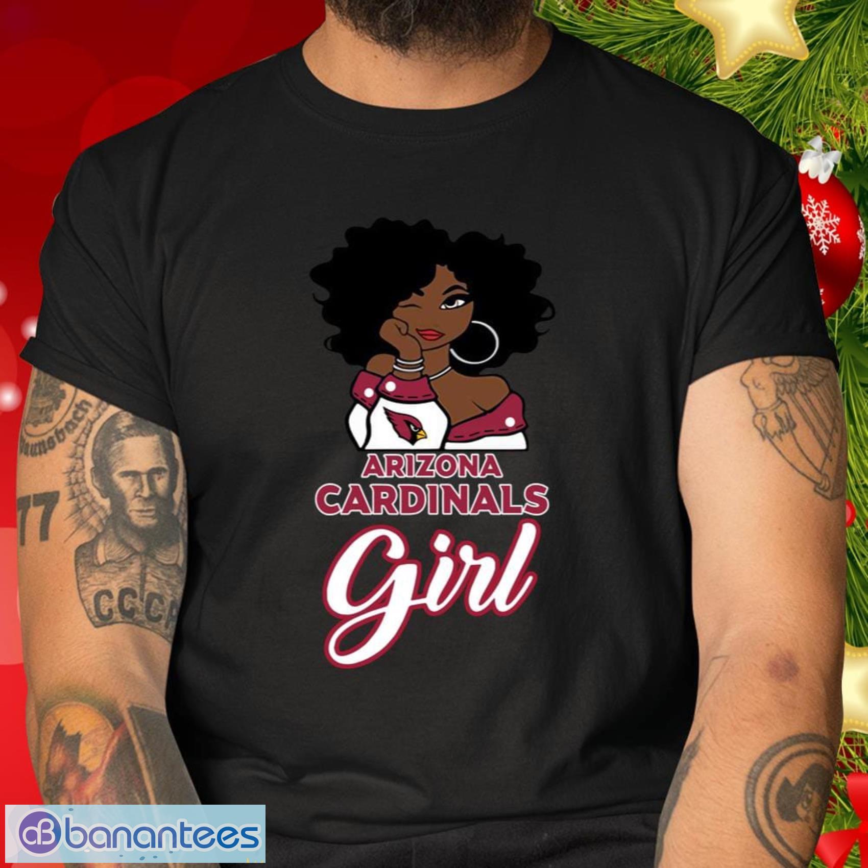 Arizona Cardinals Girl NFL T Shirt Gift For Sport Team's Fans