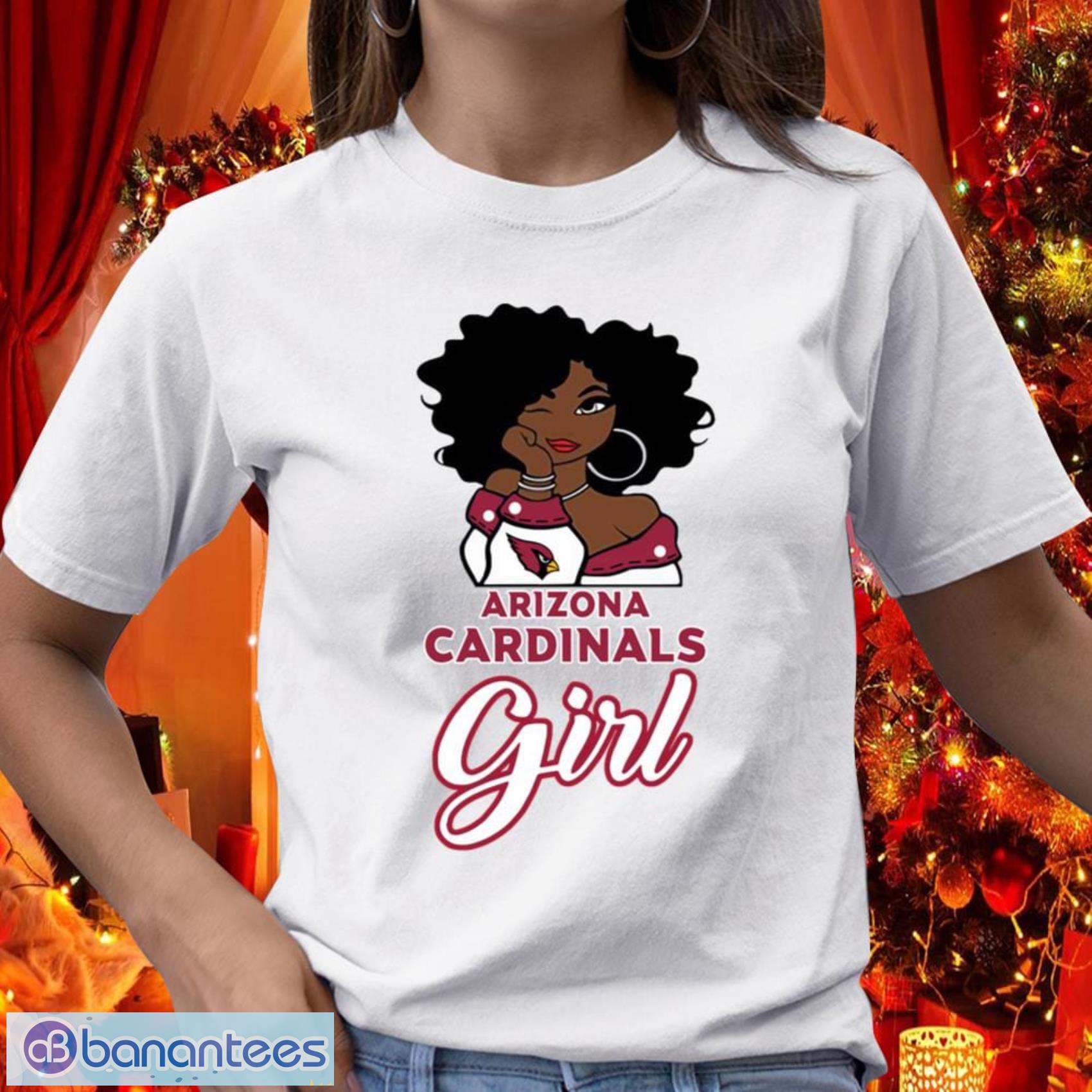 Arizona Cardinals Girl NFL T Shirt Gift For Sport Team's Fans - Banantees