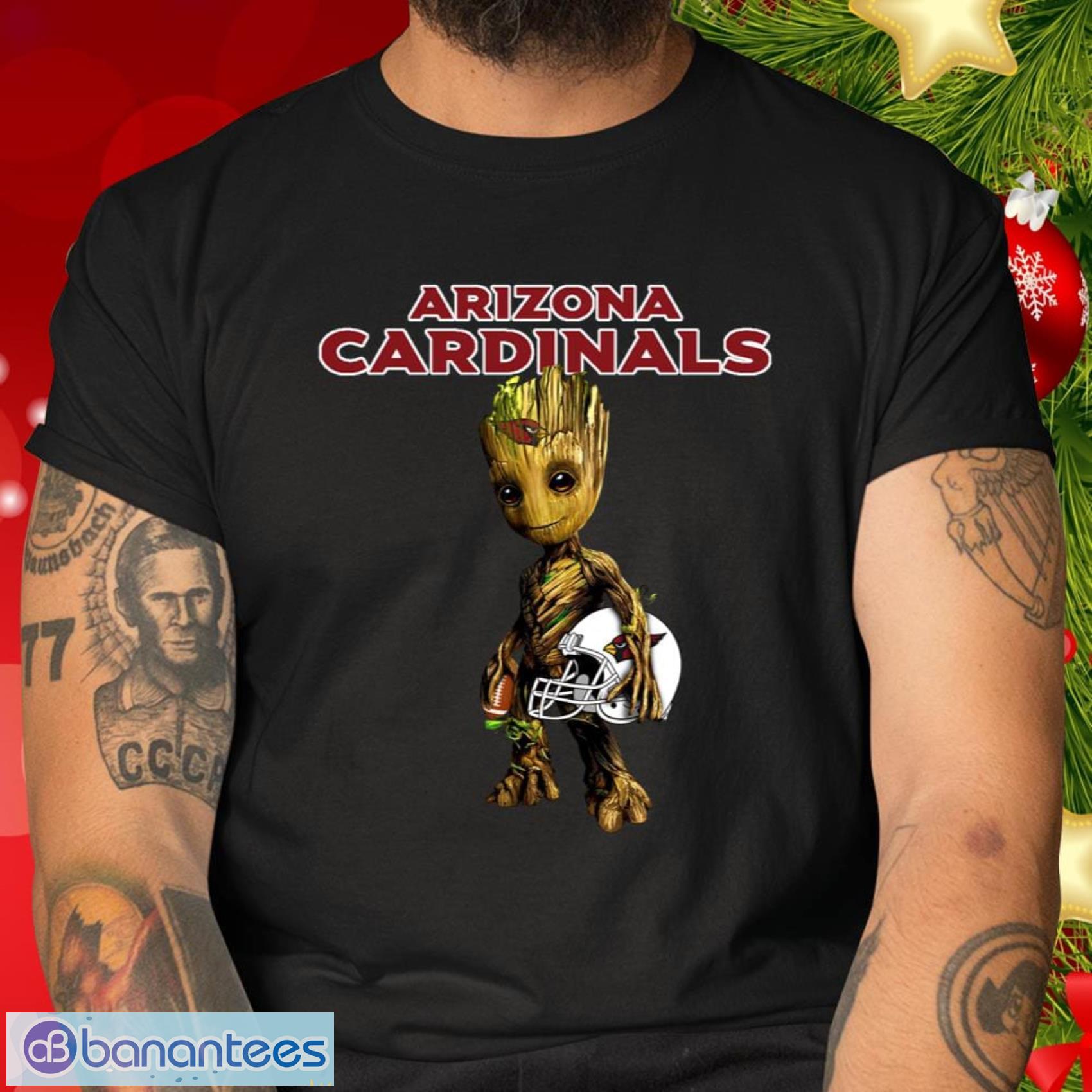 Arizona Cardinals NFL Football Gift Fr Fans Groot Marvel Guardians Of The Galaxy T Shirt - Arizona Cardinals NFL Football Groot Marvel Guardians Of The Galaxy T Shirt_2