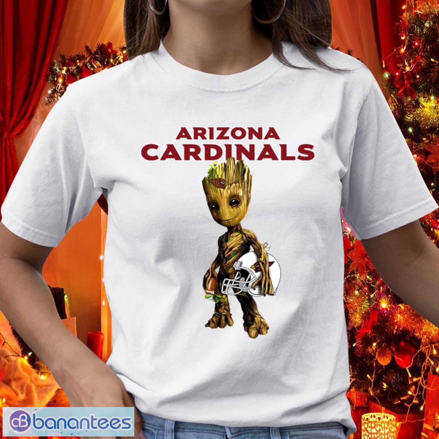 Arizona Cardinals NFL Football Gift Fr Fans Groot Marvel Guardians Of The Galaxy T Shirt - Arizona Cardinals NFL Football Groot Marvel Guardians Of The Galaxy T Shirt_1