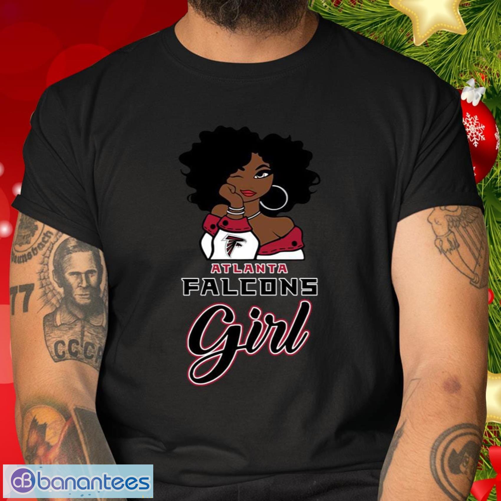 Atlanta Falcons Girl NFL T Shirt Gift For Sport Teams Fans - Atlanta Falcons Girl NFL T Shirt_2