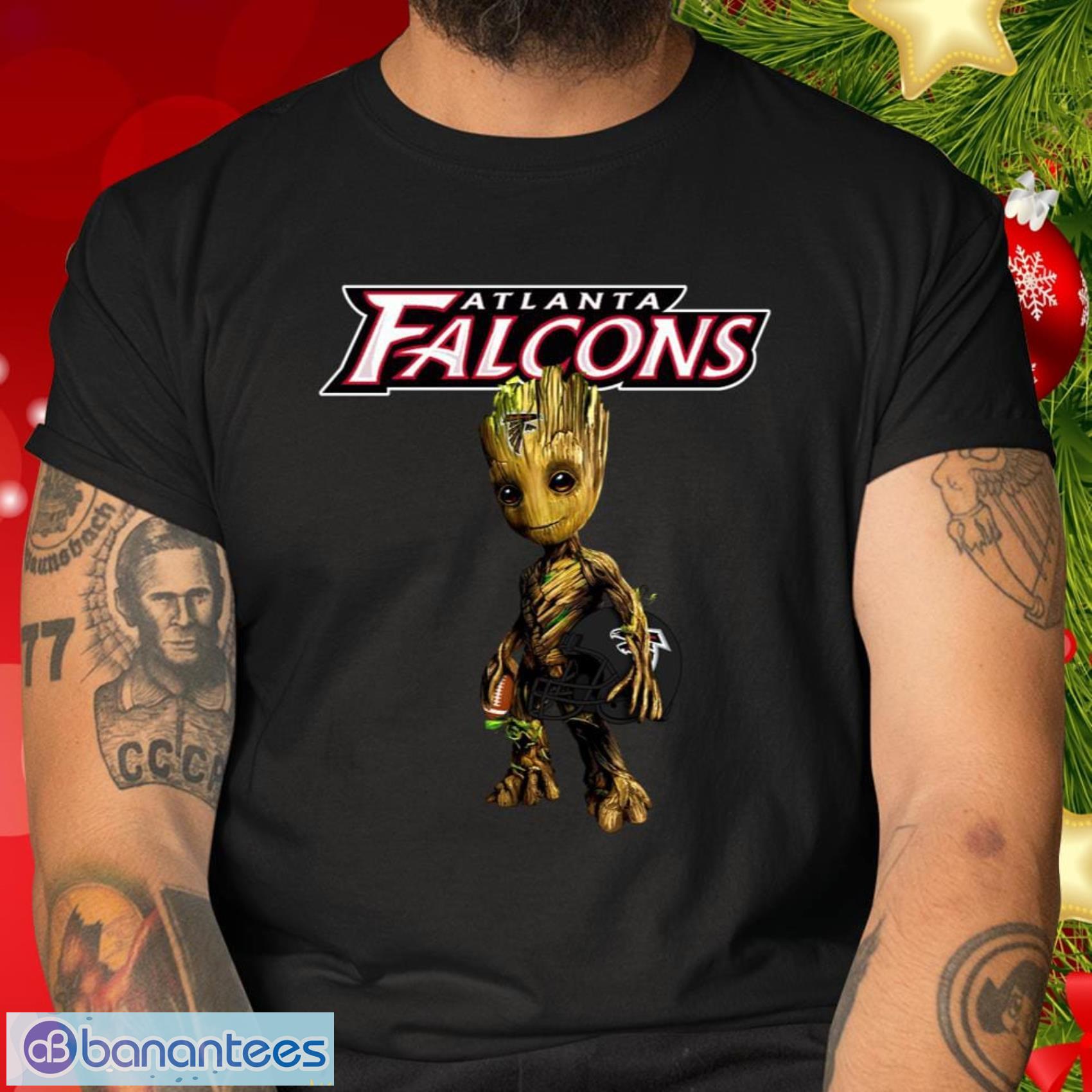 Atlanta Falcons NFL Football Gift Fr Fans Groot Marvel Guardians Of The Galaxy T Shirt - Atlanta Falcons NFL Football Groot Marvel Guardians Of The Galaxy T Shirt_2