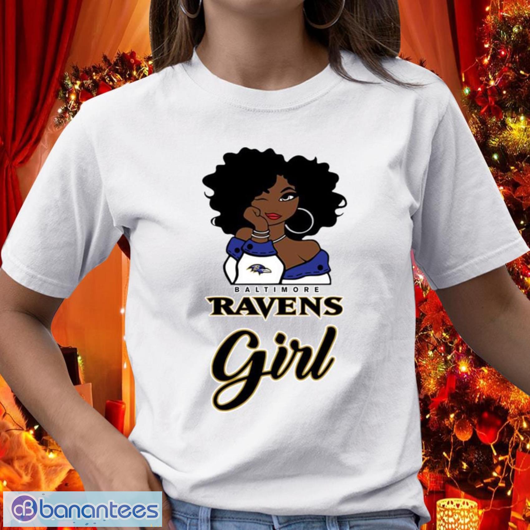 Baltimore Ravens Girl NFL T Shirt - Baltimore Ravens Girl NFL T Shirt_1