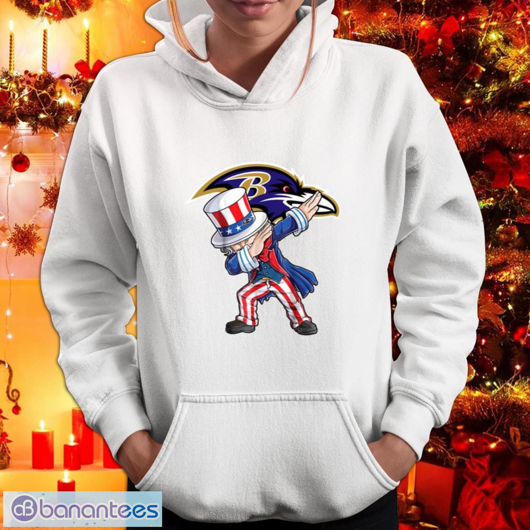 Baltimore Ravens NFL Football Gift Fr Fans Dabbing Uncle Sam The