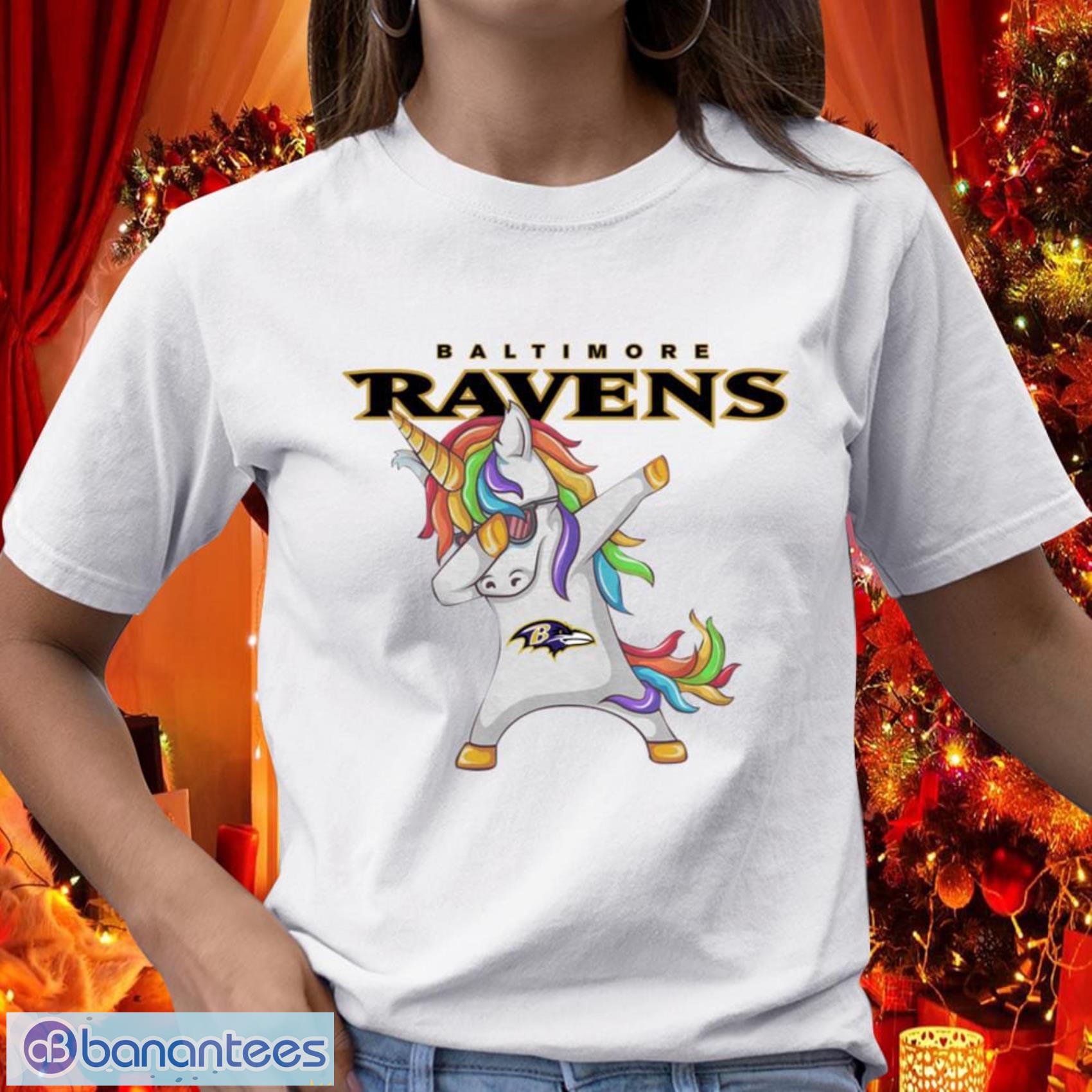 Baltimore Ravens NFL Football Gift Fr Fans Funny Unicorn Dabbing Sports T Shirt - Baltimore Ravens NFL Football Funny Unicorn Dabbing Sports T Shirt_1