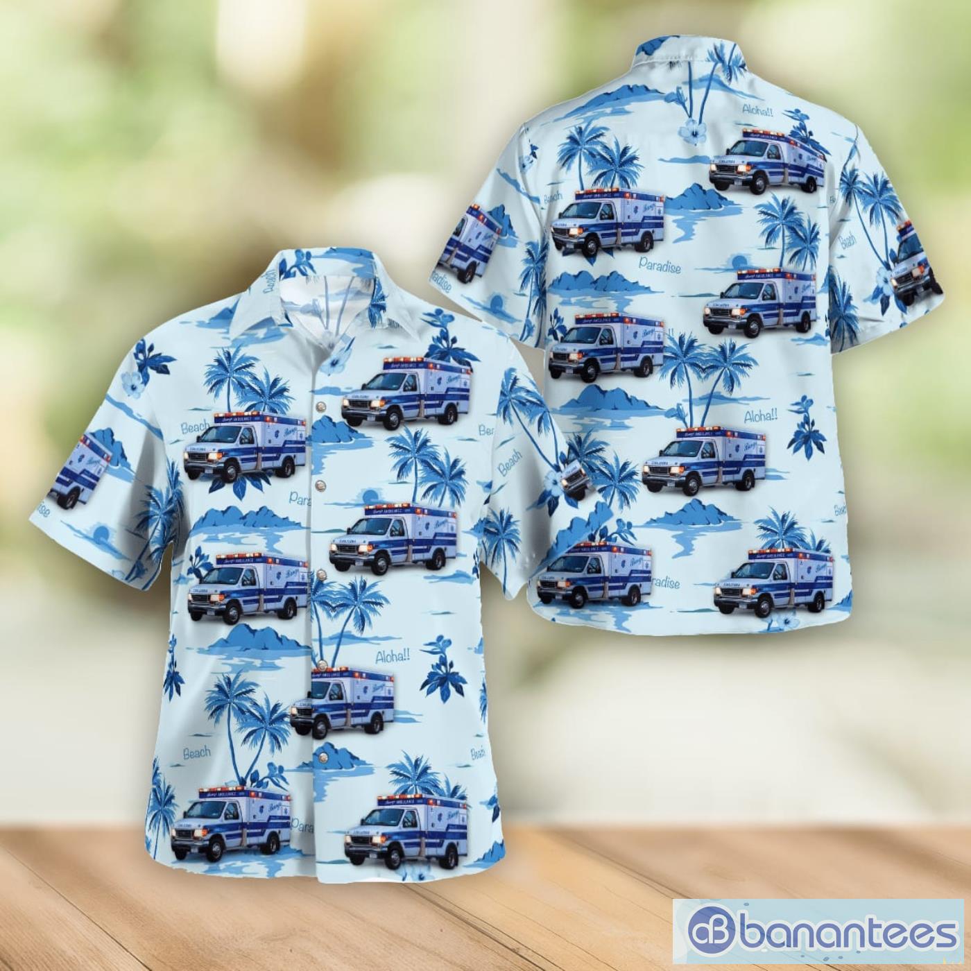Bangs Ambulance Ithaca New York Men And Women Summer Gift Hawaiian Shirt Product Photo 1