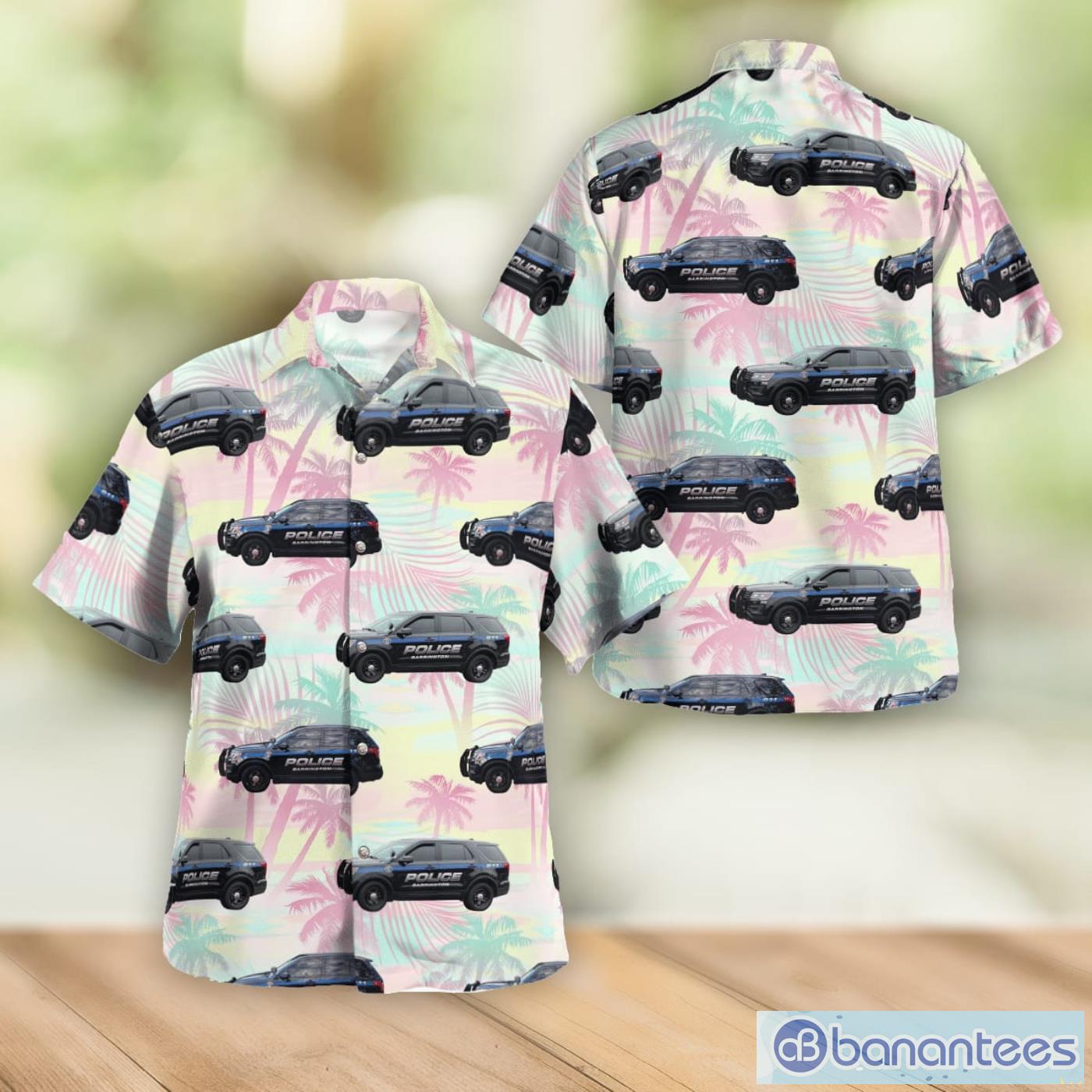 Barrington Police Barrington New Jersey Men And Women Summer Gift Hawaiian Shirt Product Photo 1