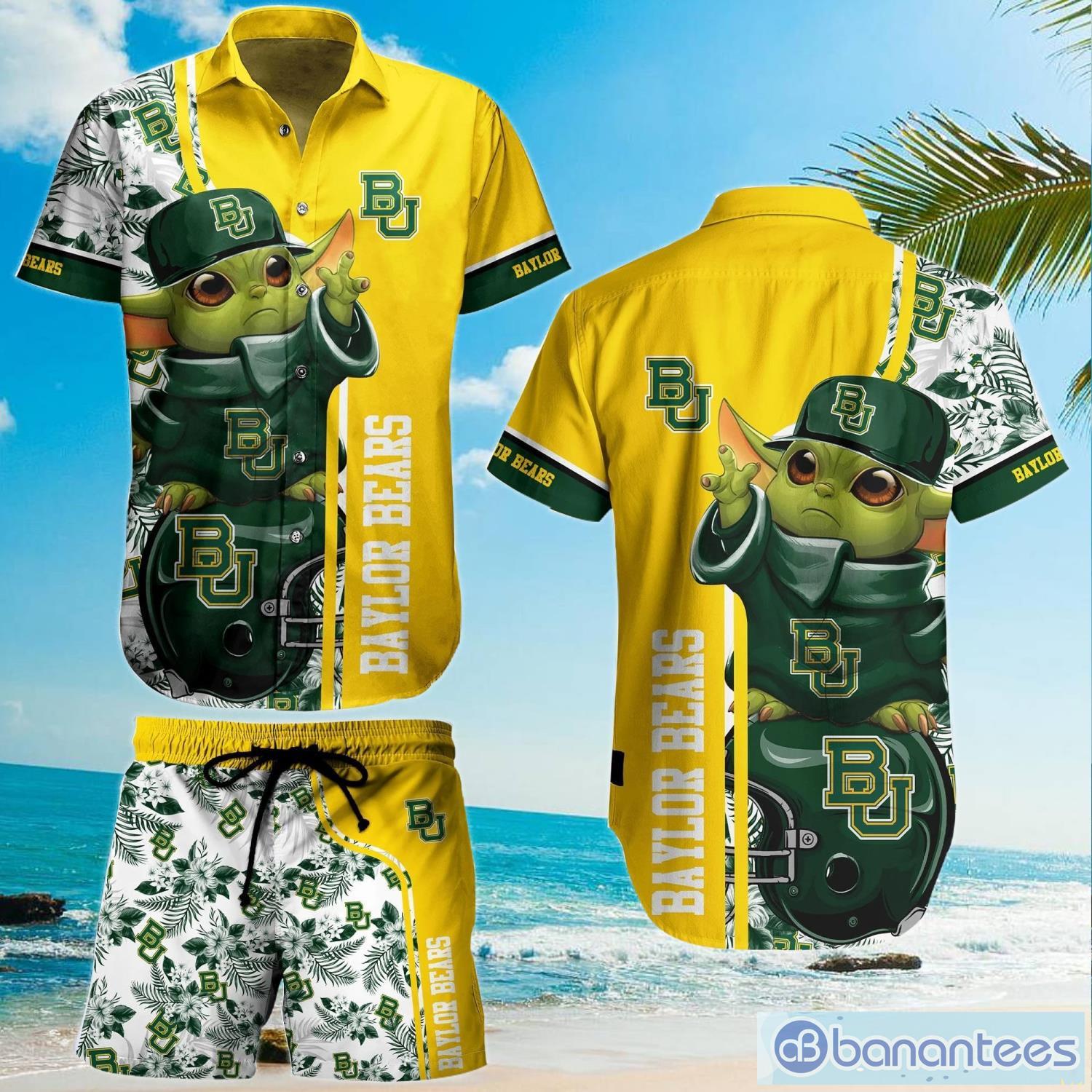 Miami Marlins Baby Yoda Lover Tropical Style Hawaiian Shirt And
