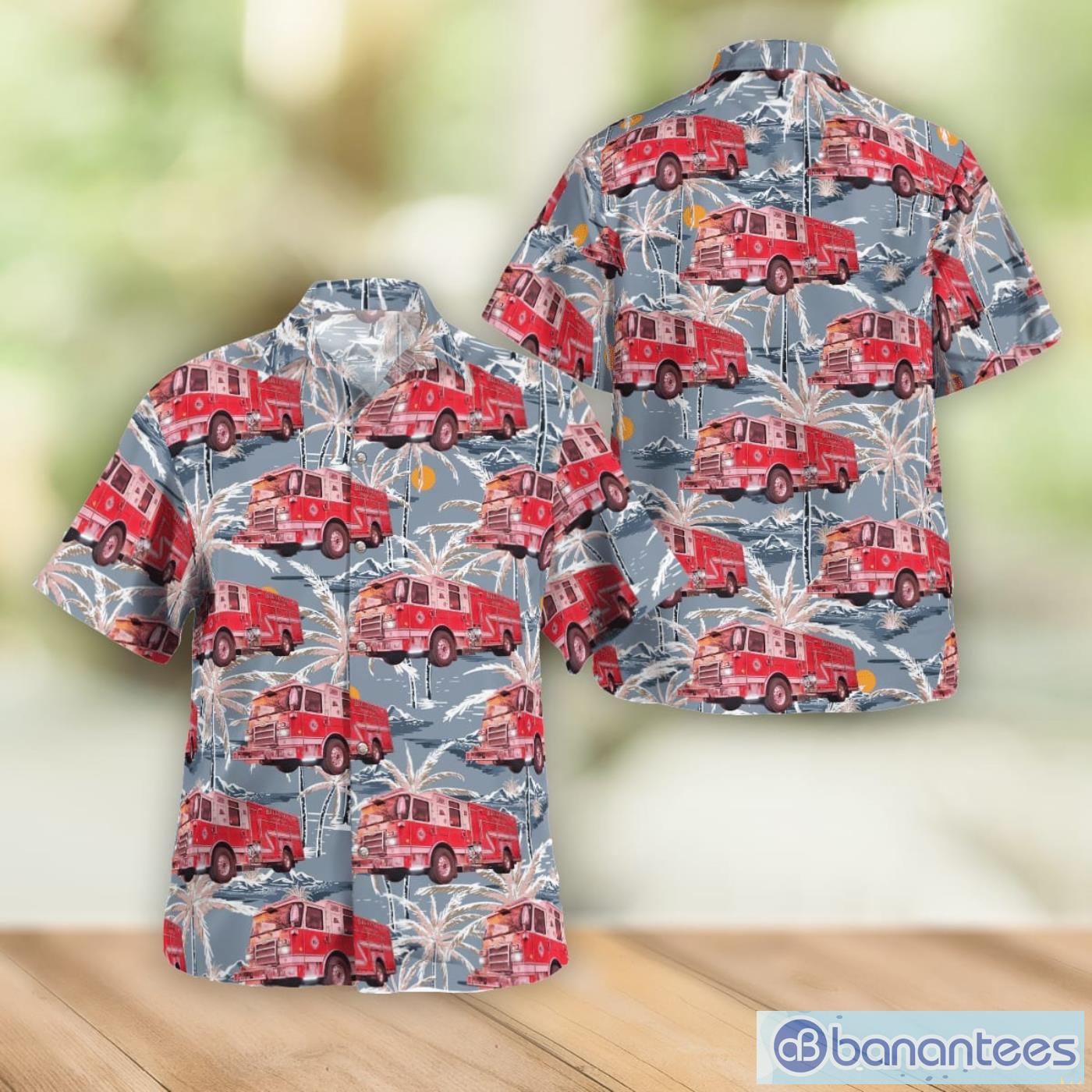 Billings Fire Department Billings Montana Men And Women Summer Gift Hawaiian Shirt Product Photo 1