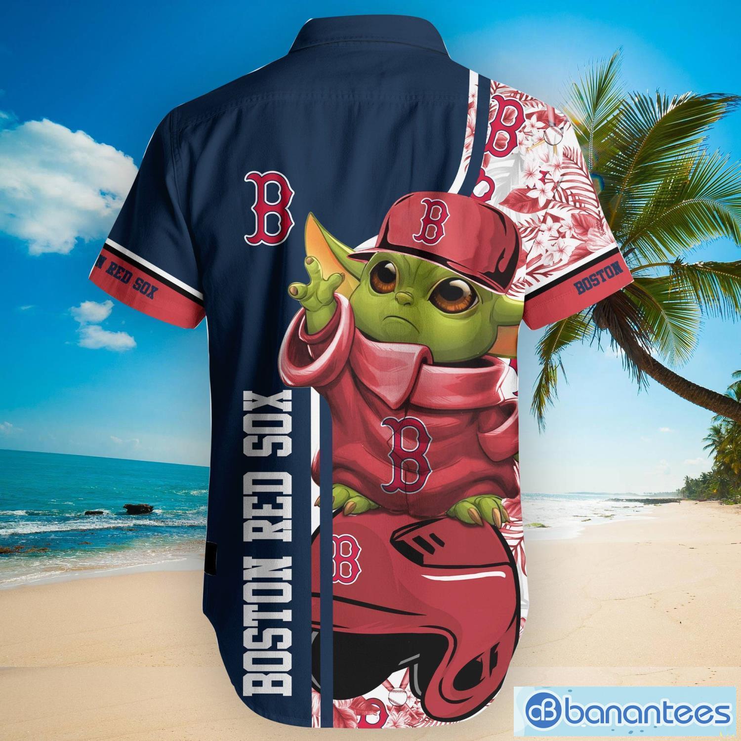 Boston Red Sox MLB Baby Yoda Star Wars Hawaiian Shirt - Best