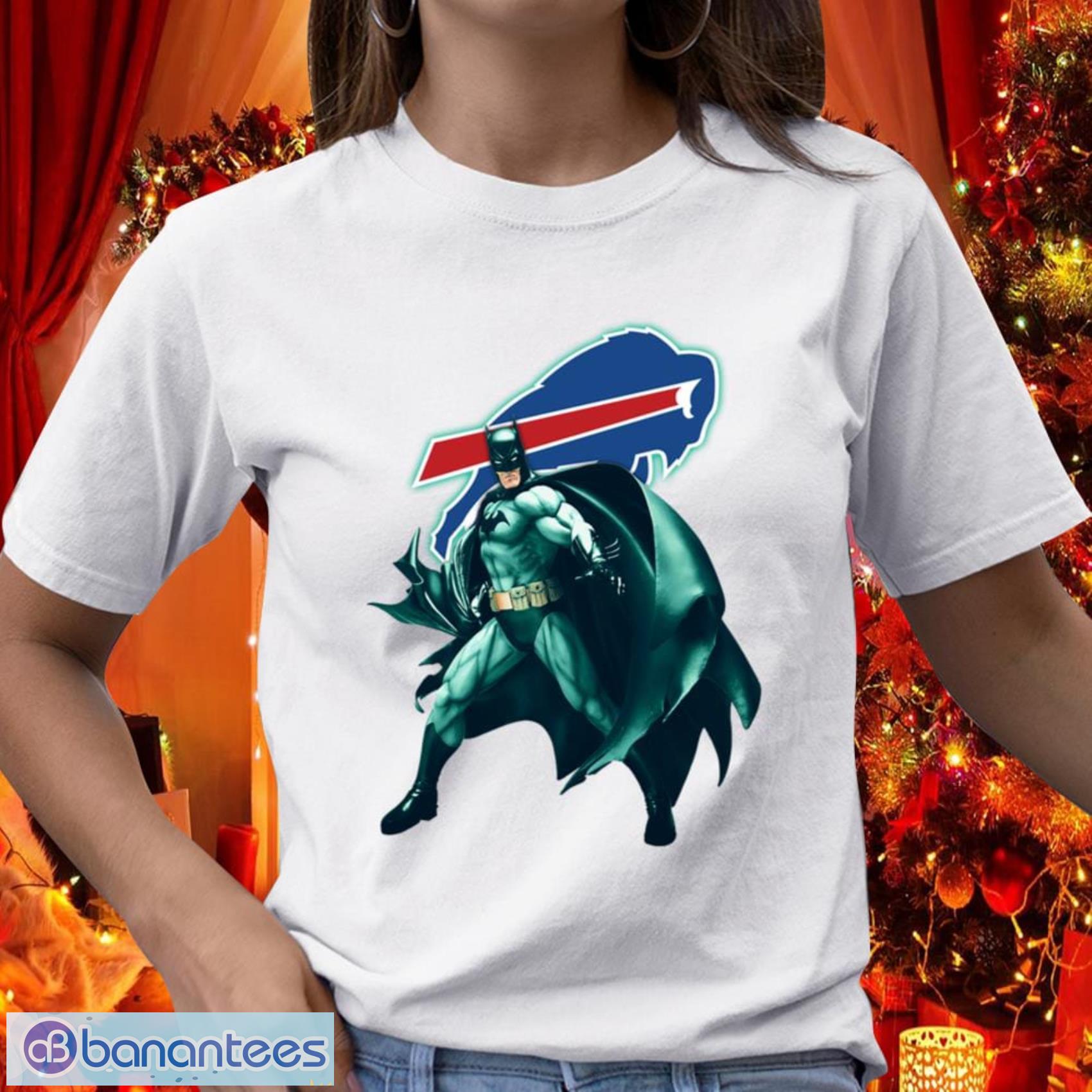 Buffalo-Bills Batman Dc T Shirt Gift For Sport Team's Fans - Buffalo-Bills Batman Dc T Shirt_1