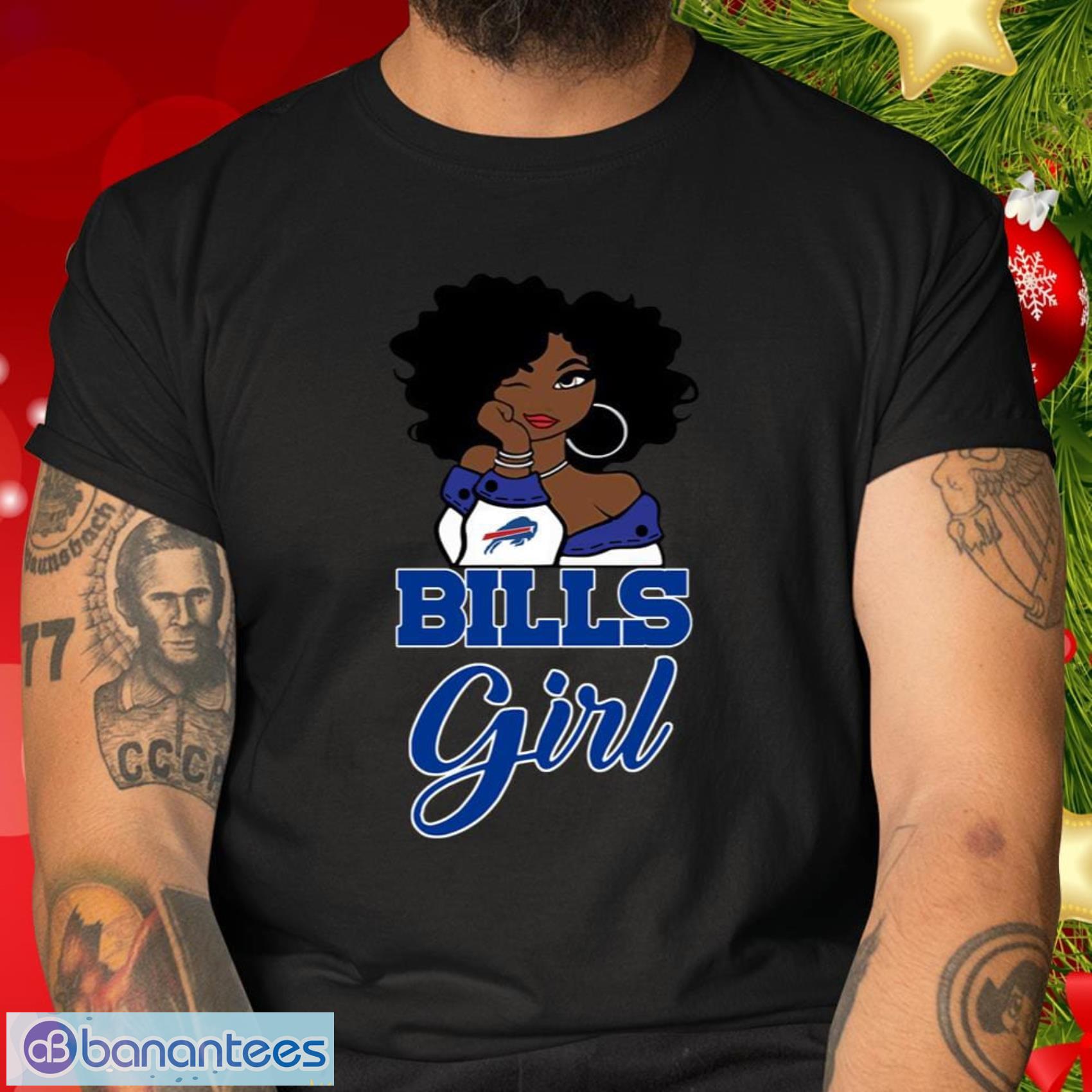 Buffalo Bills Girl NFL T Shirt Gift For Sport Teams Fans - Buffalo Bills Girl NFL T Shirt_2