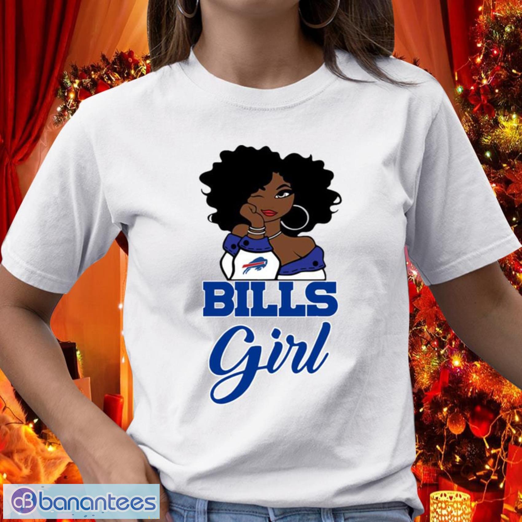 Buffalo Bills Girl NFL T Shirt Gift For Sport Team's Fans - Buffalo Bills Girl NFL T Shirt_1