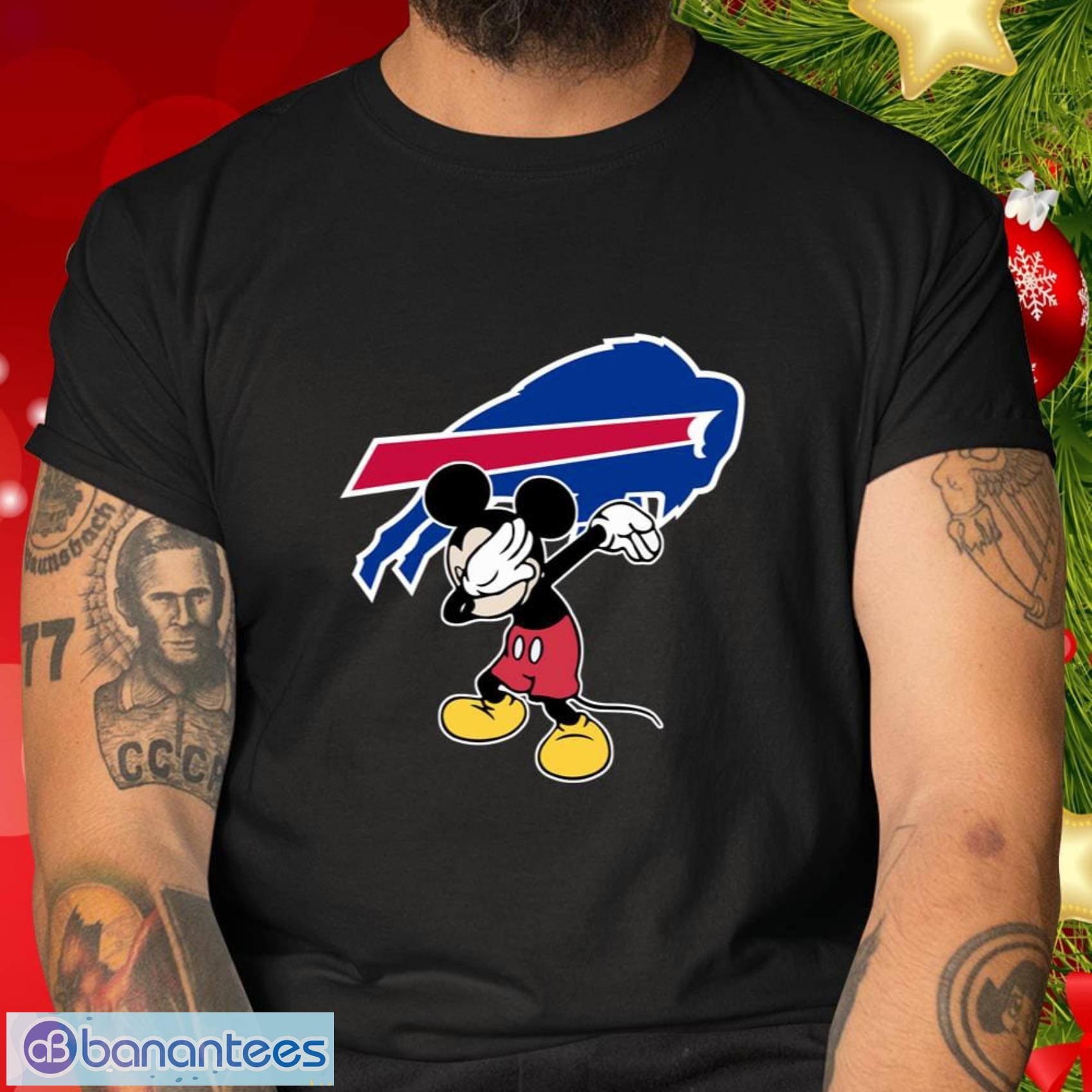 Buffalo Bills NFL Football Gift Fr Fans Dabbing Mickey Disney Sports T Shirt - Buffalo Bills NFL Football Dabbing Mickey Disney Sports T Shirt_2