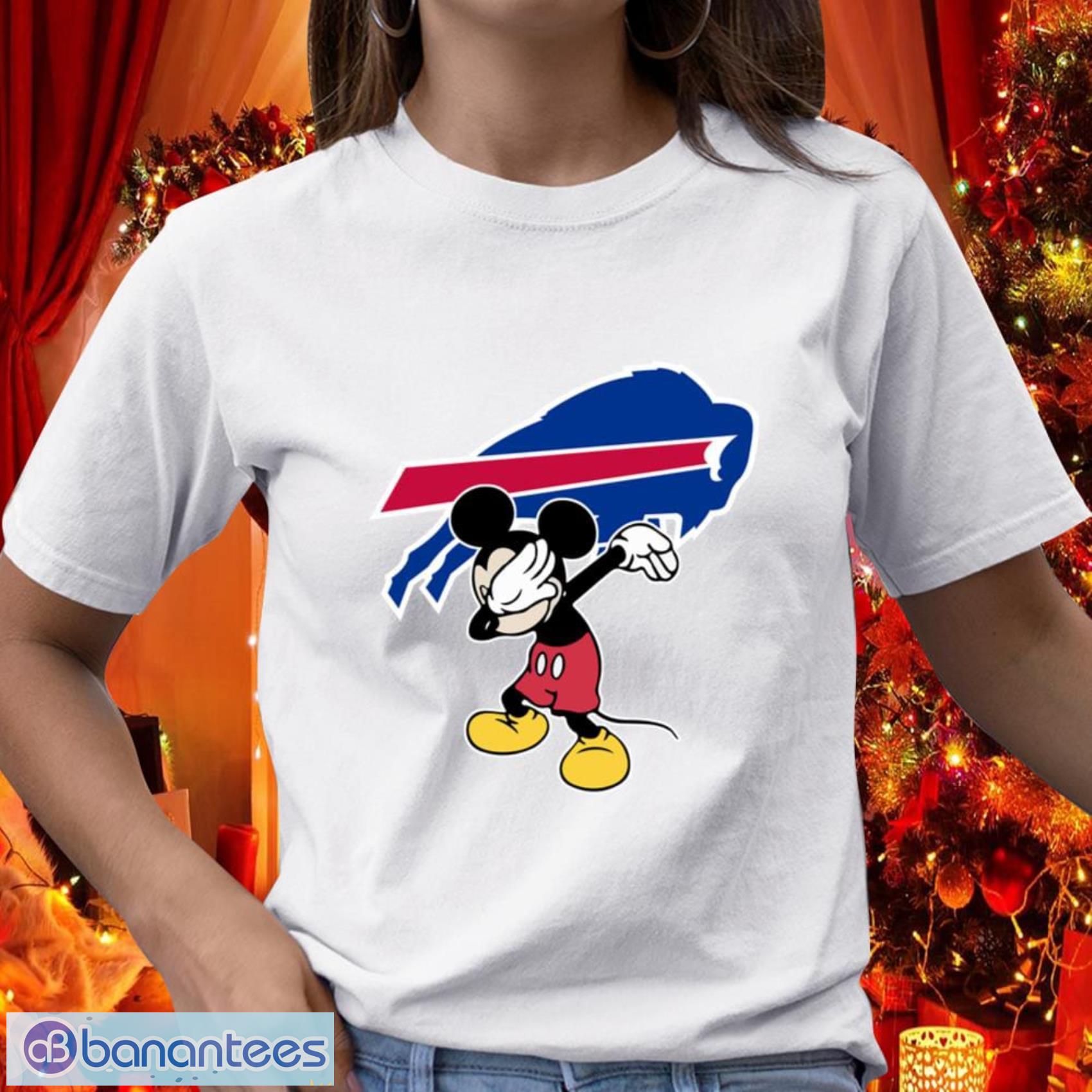 Buffalo Bills NFL Football Gift Fr Fans Dabbing Mickey Disney Sports T Shirt - Buffalo Bills NFL Football Dabbing Mickey Disney Sports T Shirt_1