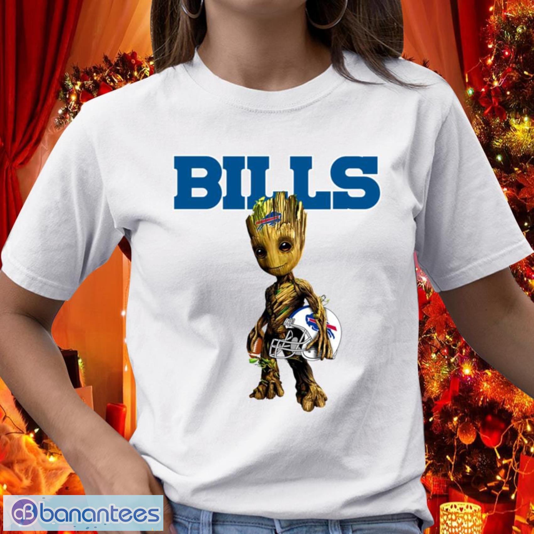 Buffalo Bills NFL Football Gift Fr Fans Groot Marvel Guardians Of The Galaxy T Shirt - Buffalo Bills NFL Football Groot Marvel Guardians Of The Galaxy T Shirt_1