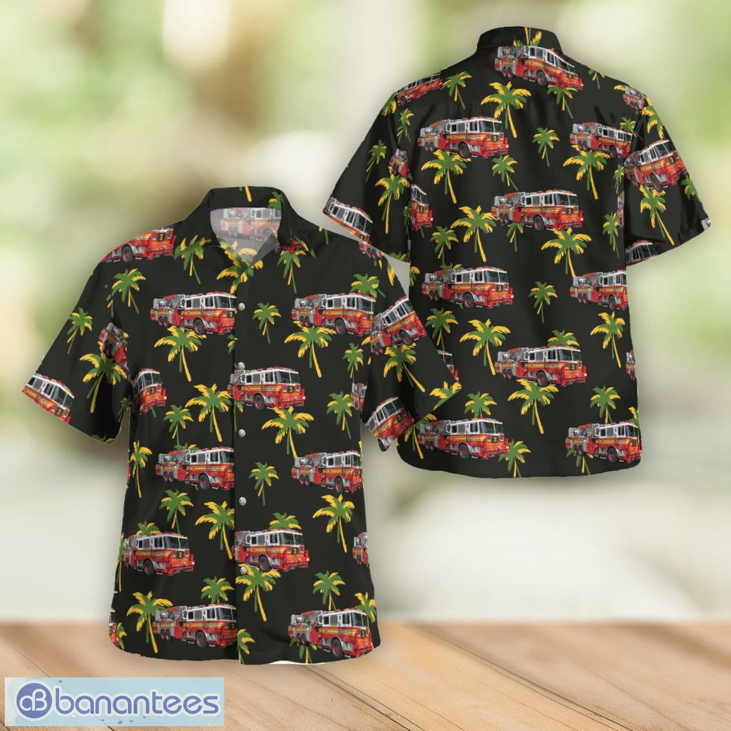 Camden, New Jersey, Camden City Fire Department 3D Hawaiian Shirt Best Gift For Men And Women Product Photo 1