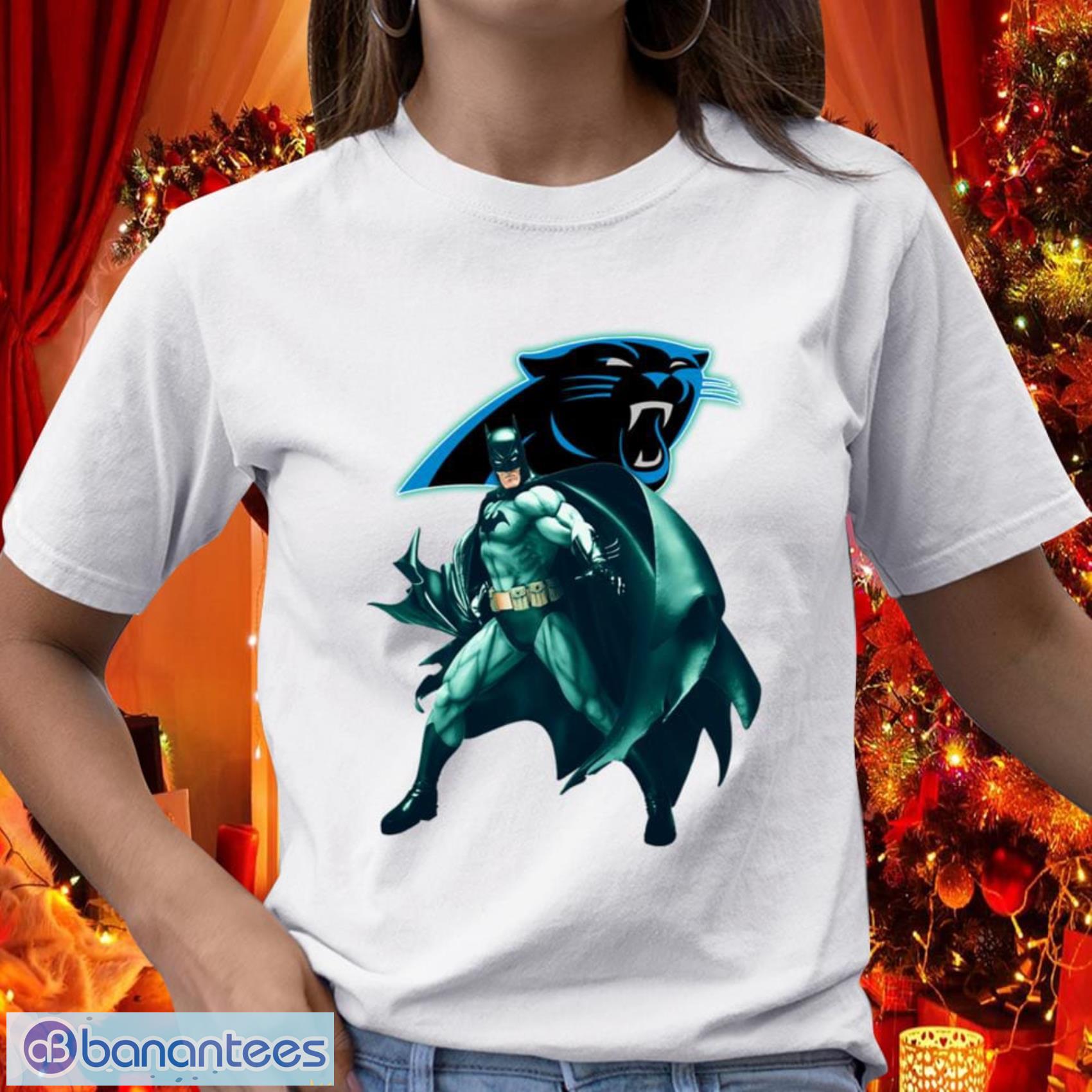 Carolina-Panthers Batman Dc T Shirt Gift For Sport Team's Fans - Carolina-Panthers Batman Dc T Shirt_1