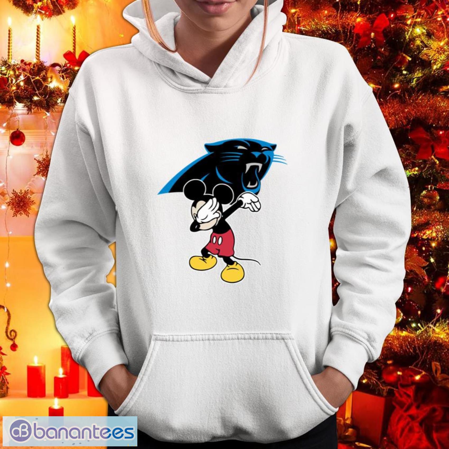 Carolina Panthers NFL Football Gift Fr Fans Dabbing Mickey Disney Sports T  Shirt - Banantees