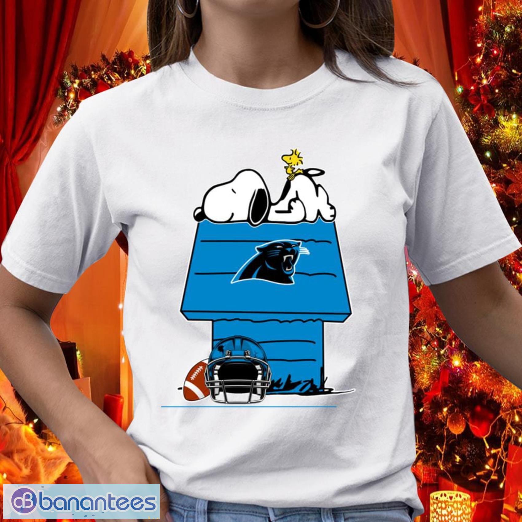 Carolina Panthers NFL Football Gift Fr Fans Snoopy Woodstock The Peanuts Movie T Shirt - Carolina Panthers NFL Football Snoopy Woodstock The Peanuts Movie T Shirt_1