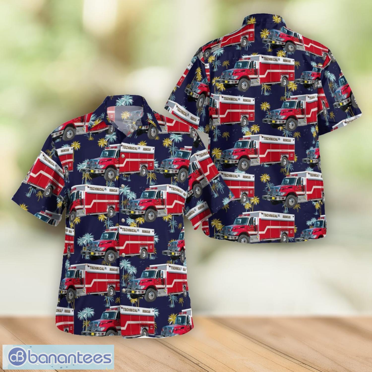 Charlotte County Fire & EMS, Florida Hawaiian Shirt Summer Gift For Men And Women Product Photo 1