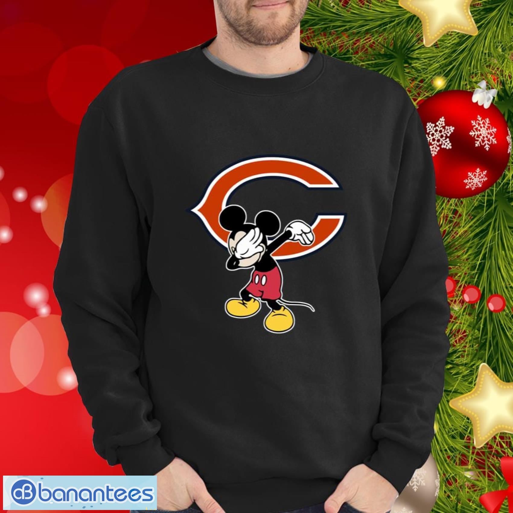 Chicago Bears NFL Football Gift Fr Fans Dabbing Mickey Disney Sports T  Shirt - Banantees