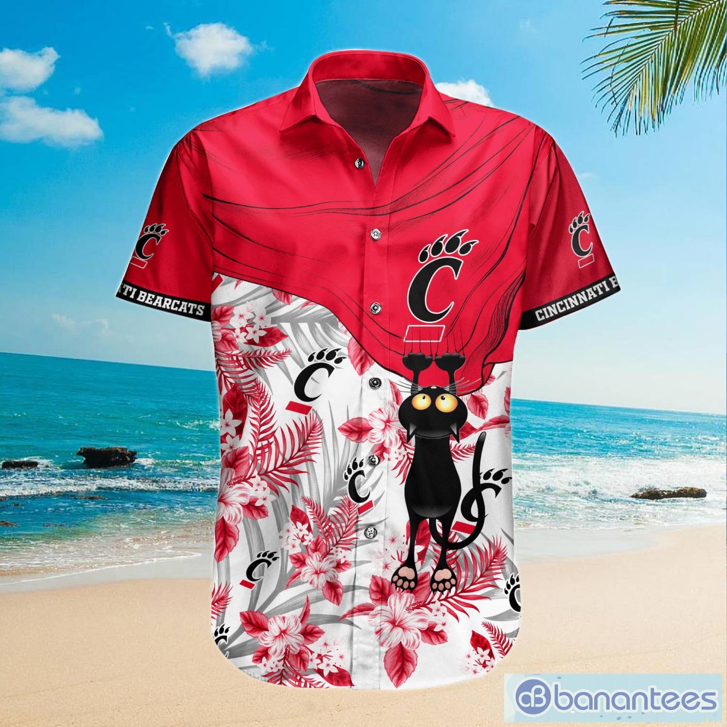 Stylish Aloha Cincinnati Bearcats NCAA Hawaiian Shirt Gift For Beach Holiday