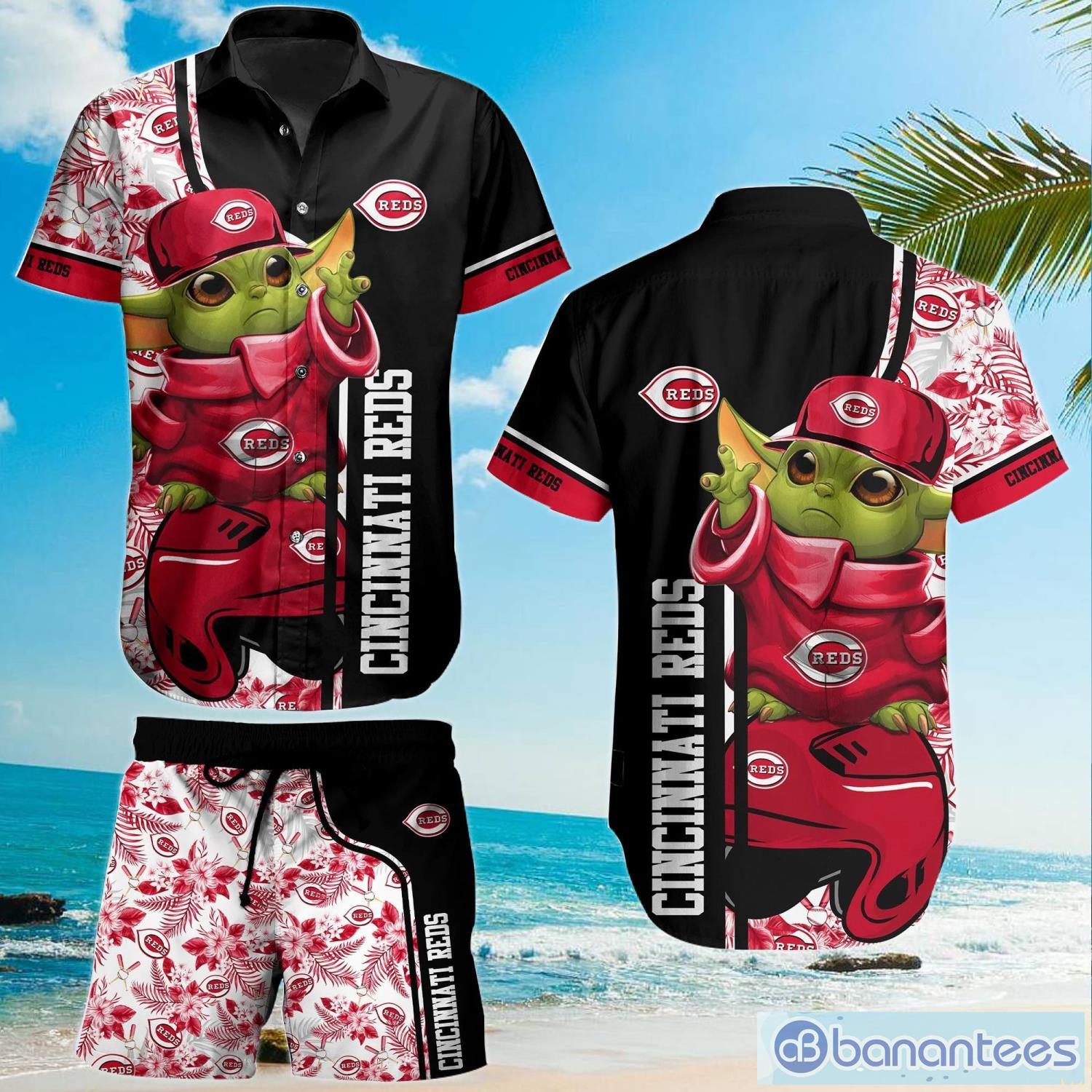 Cincinnati Reds Hawaiian Shirt And Shorts Inspired By Cincinnati