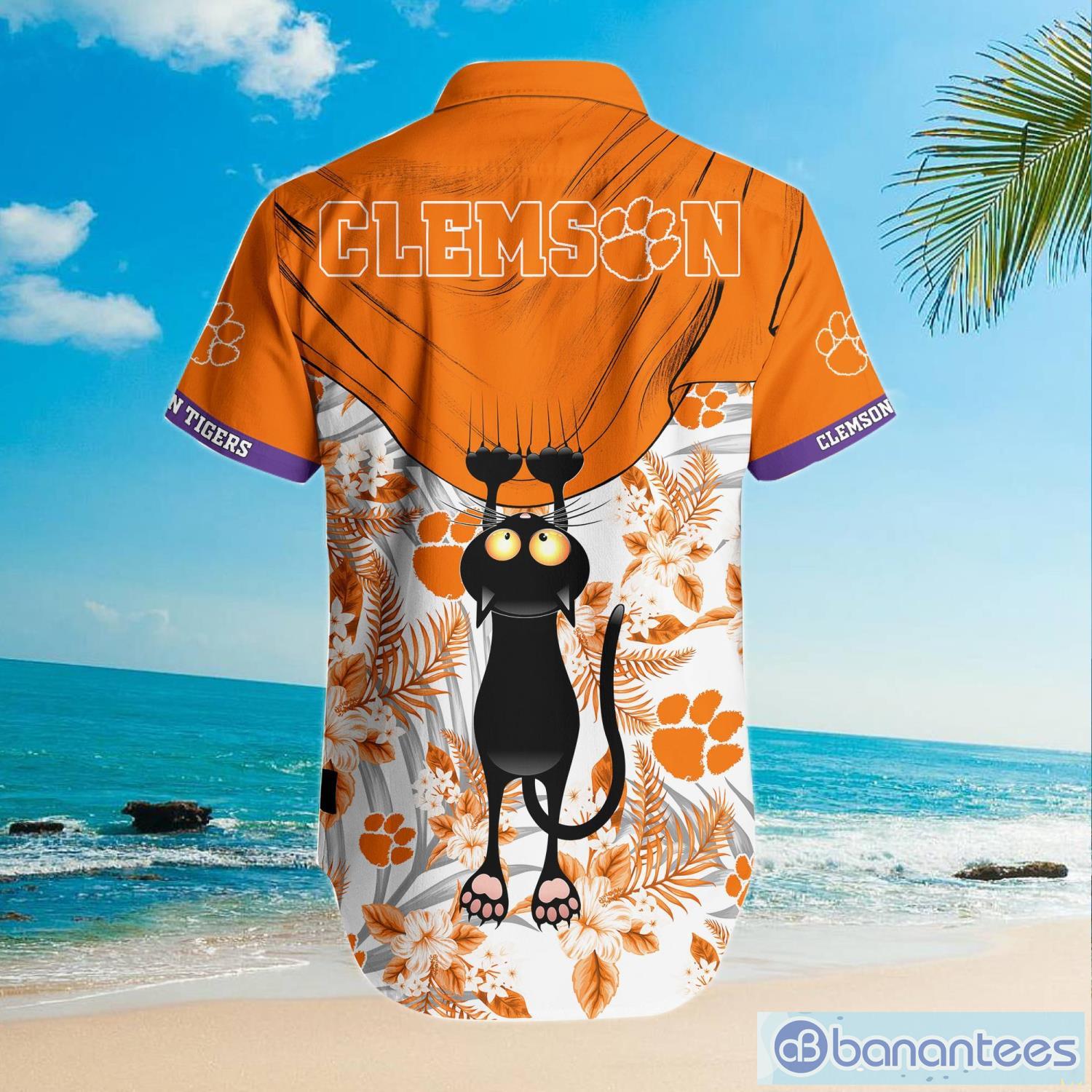 Memphis Tigers Cute Black Cat Hawaiian Shirt And Shorts Funny Summer Gift -  Banantees