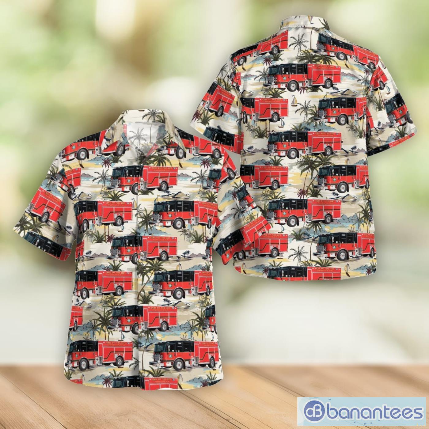 Coos Bay Oregon Coos Bay Fire & Rescue Men And Women Summer Gift Hawaiian Shirt Product Photo 1